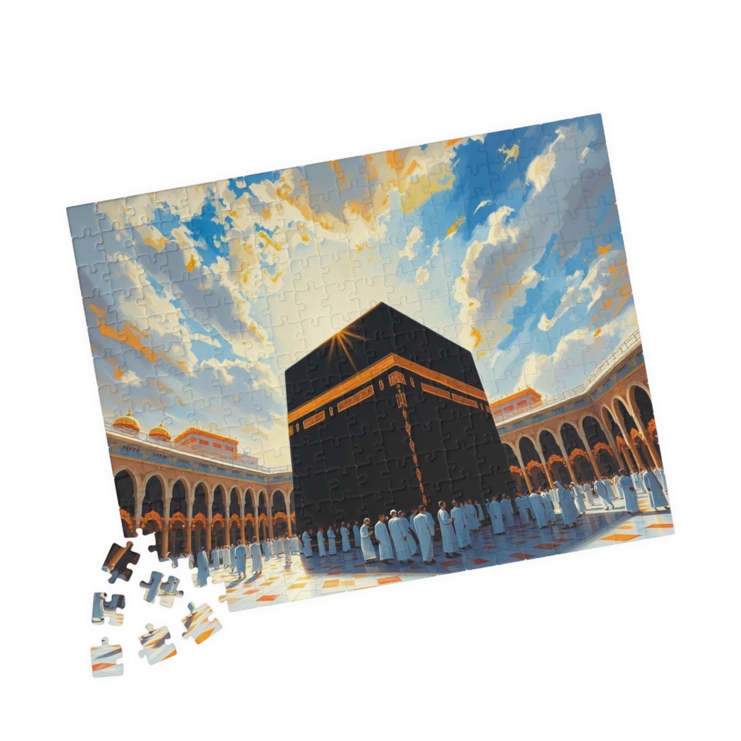 The Holy Kaaba in Mecca Puzzle, Famous Historical Religious Landmark, Islamic Faith-Based Jigsaw, Ramadan Eid Gift for Muslim Game Night Puzzle The Puzzle Chest