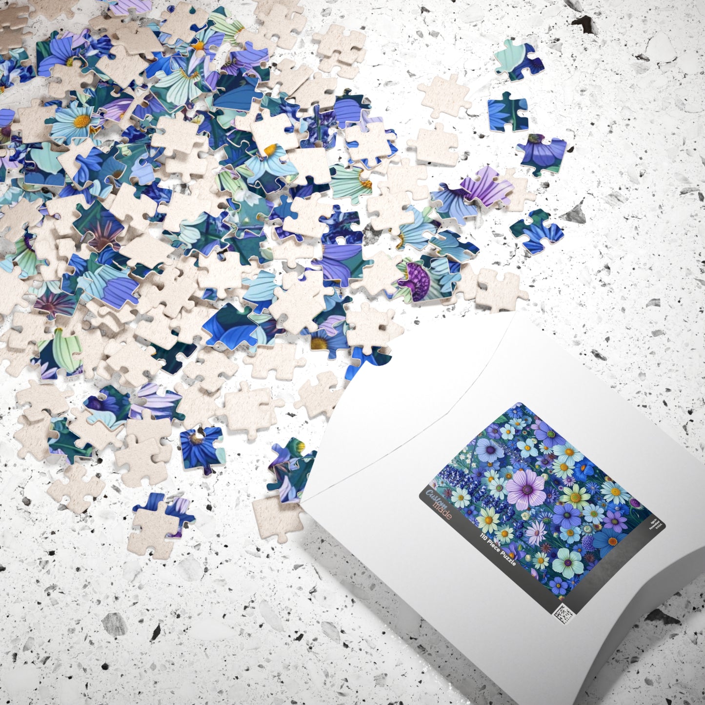 Floral Jigsaw Puzzle, 110 252 520 1014-Piece Puzzle, Nature Gift, Home Décor, Mindfulness Activity, Flower Lovers, Frameable Art Puzzle The Puzzle Chest
