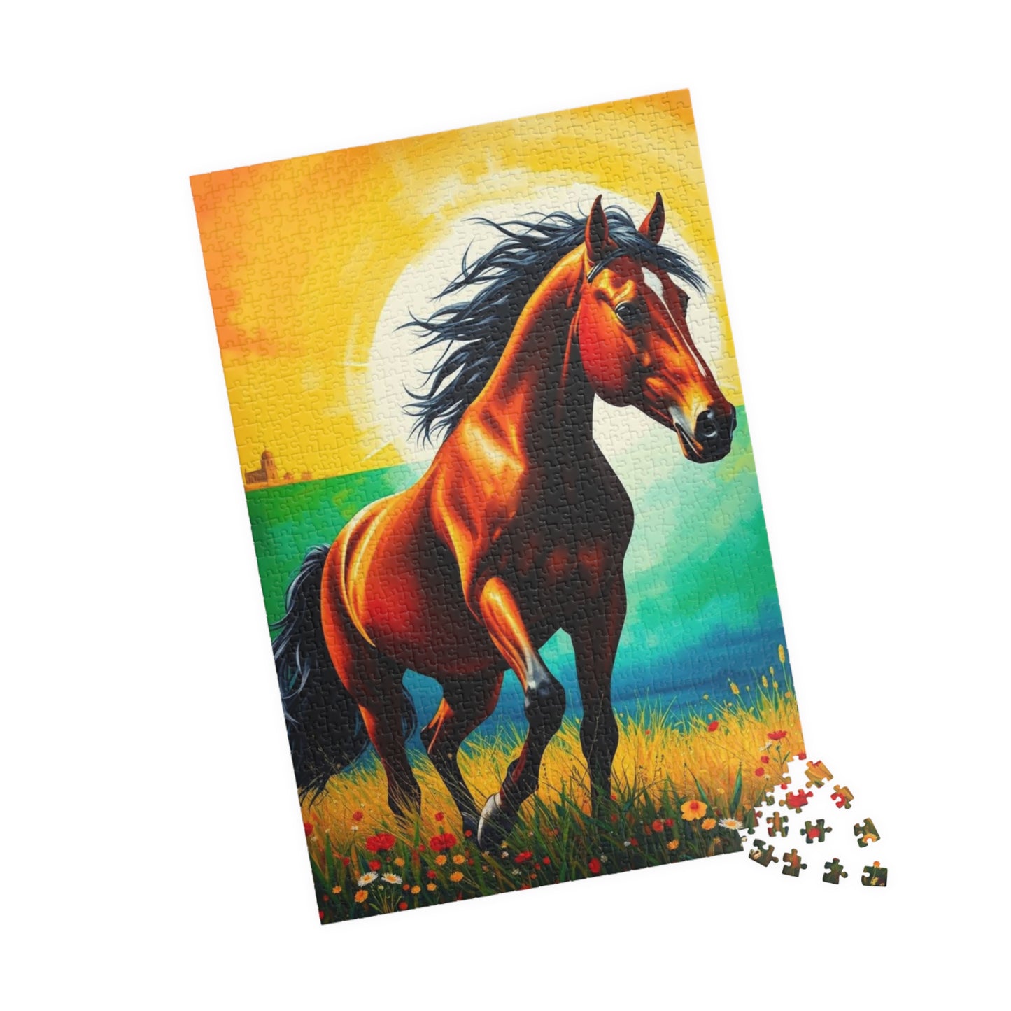 Majestic Horse Puzzle - 110 to 1014-piece Nature Theme Adult Jigsaw Game, Perfect Gift for Animal Lover Equestrian, Indoor Family Activity Puzzle The Puzzle Chest