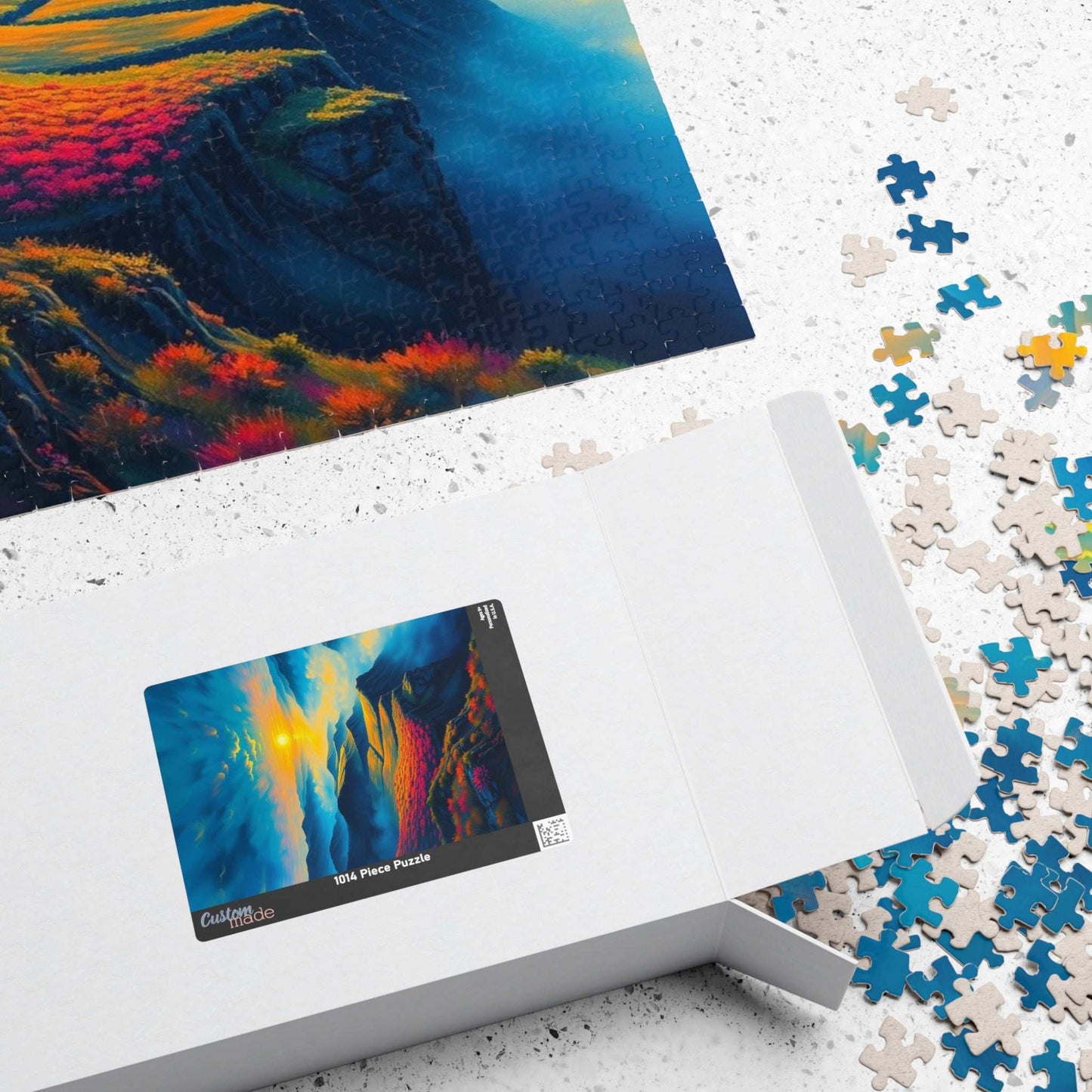 Serene Sunrise Jigsaw Puzzle - 110, 252, 520, 1014 pieces, Puzzle for Relaxation, Fun Family Bonding, Gift for Nature Lovers, Home Decor Puzzle The Puzzle Chest