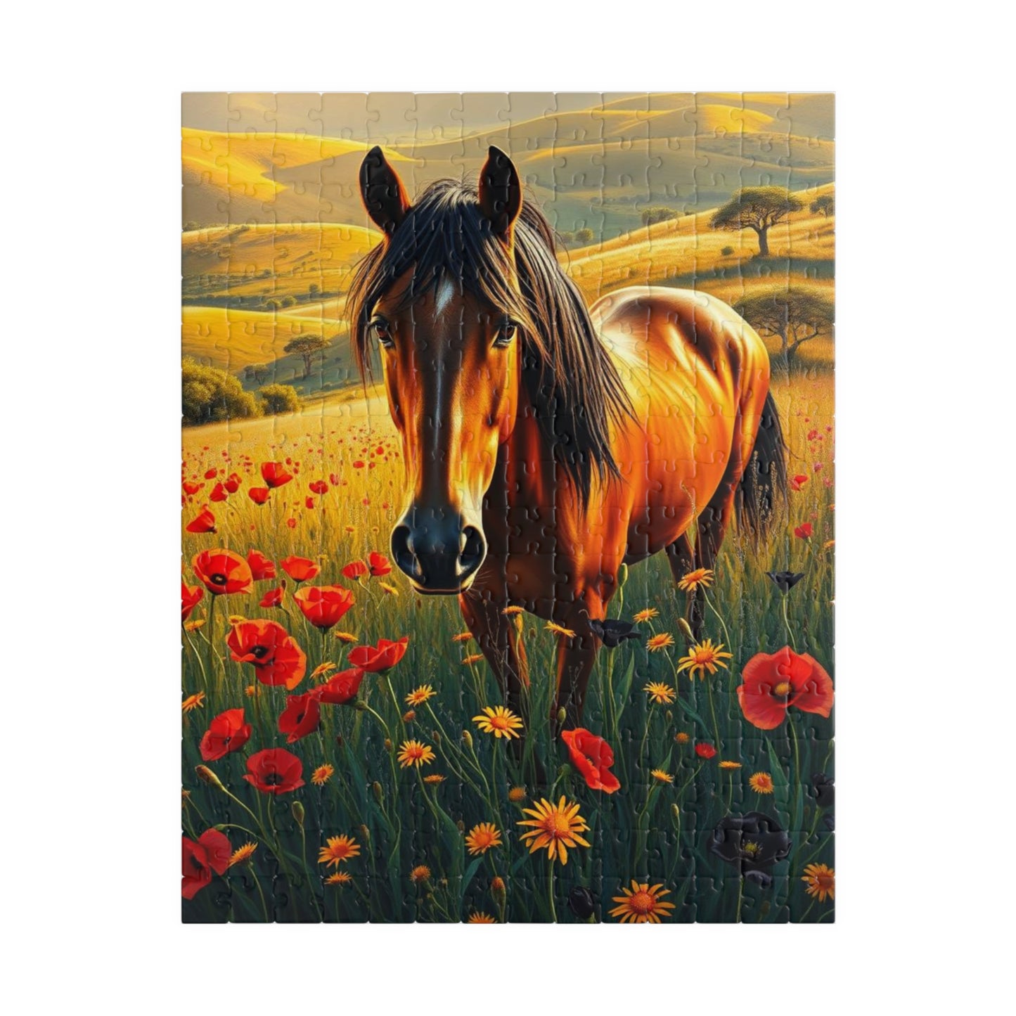 Stunning Horse Jigsaw Puzzle Game for Adults, Nature Lover Gift for Friends Equestrian Family Night Fun 110-1014 Pieces Great for Relaxation 252 pcs (Vertical) Puzzle The Puzzle Chest