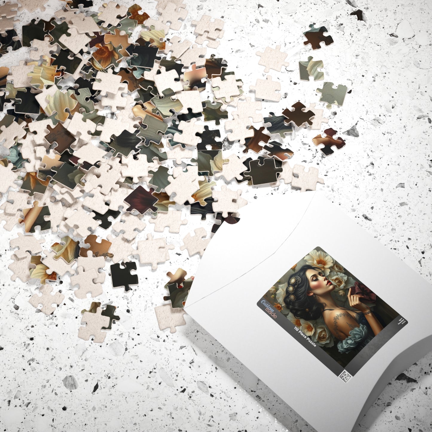Artistic Female Steampunk Portrait Puzzle, Unique Jigsaw for Relaxation, Gift for Art Lovers and Puzzle Enthusiasts, Home Decor, Family Fun Puzzle The Puzzle Chest