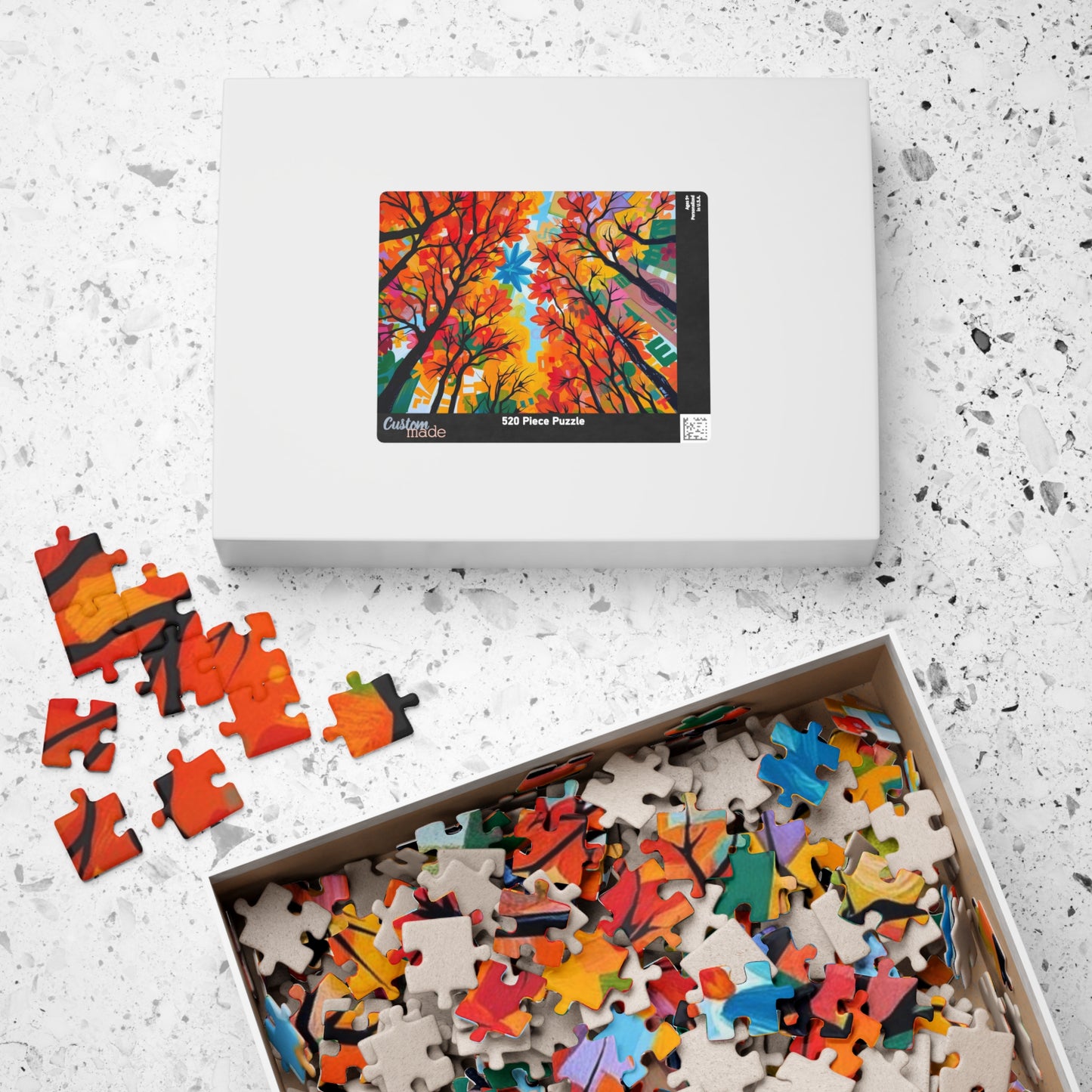 Autumn Forest Puzzle | 110-1014 pieces | Fall Decor, Family Activity, Home Gift, Nature Lover, Cozy Nights Puzzle The Puzzle Chest