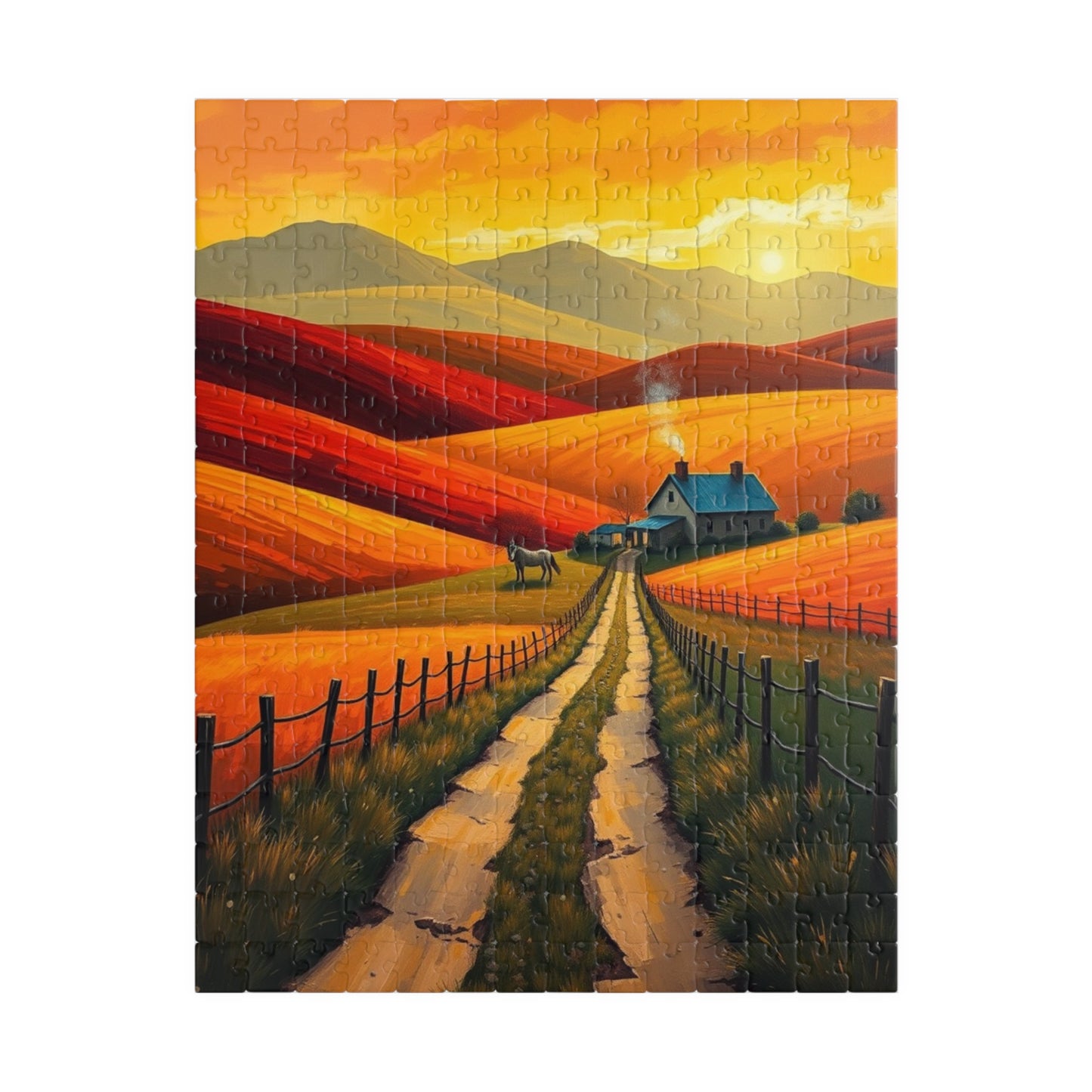 Scenic Landscape Puzzle, Relaxation Jigsaw Game, Fun Family Activity, Gift for Puzzle Lovers, Home Decor, 110-1014 pieces 252 pcs (Vertical) Puzzle The Puzzle Chest