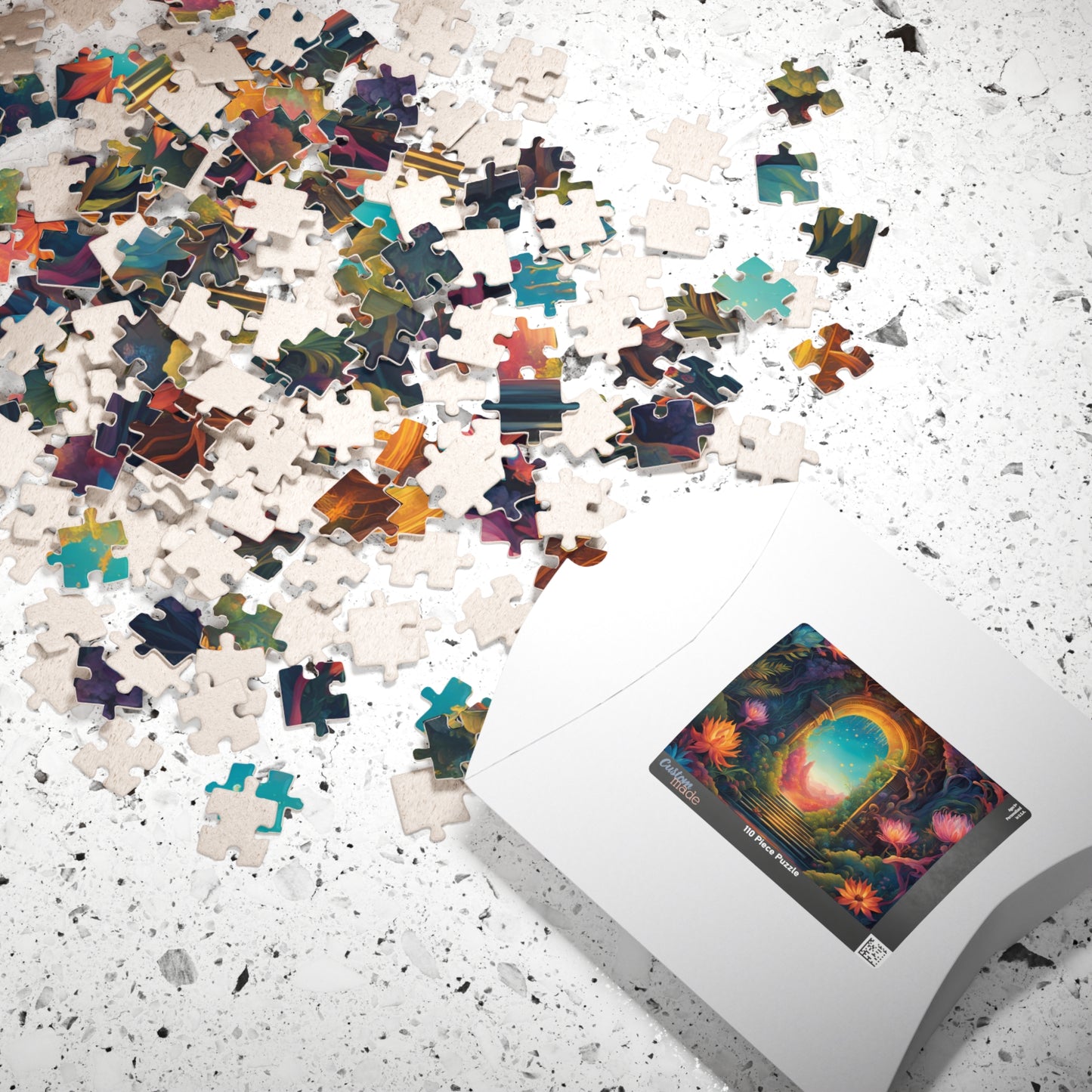 Fantasy Landscape Jigsaw Puzzle, Another World Portal 252 520 1014-Piece, Meditation Activity Stress Relief Game, Puzzle Lover Enthusiast Puzzle The Puzzle Chest