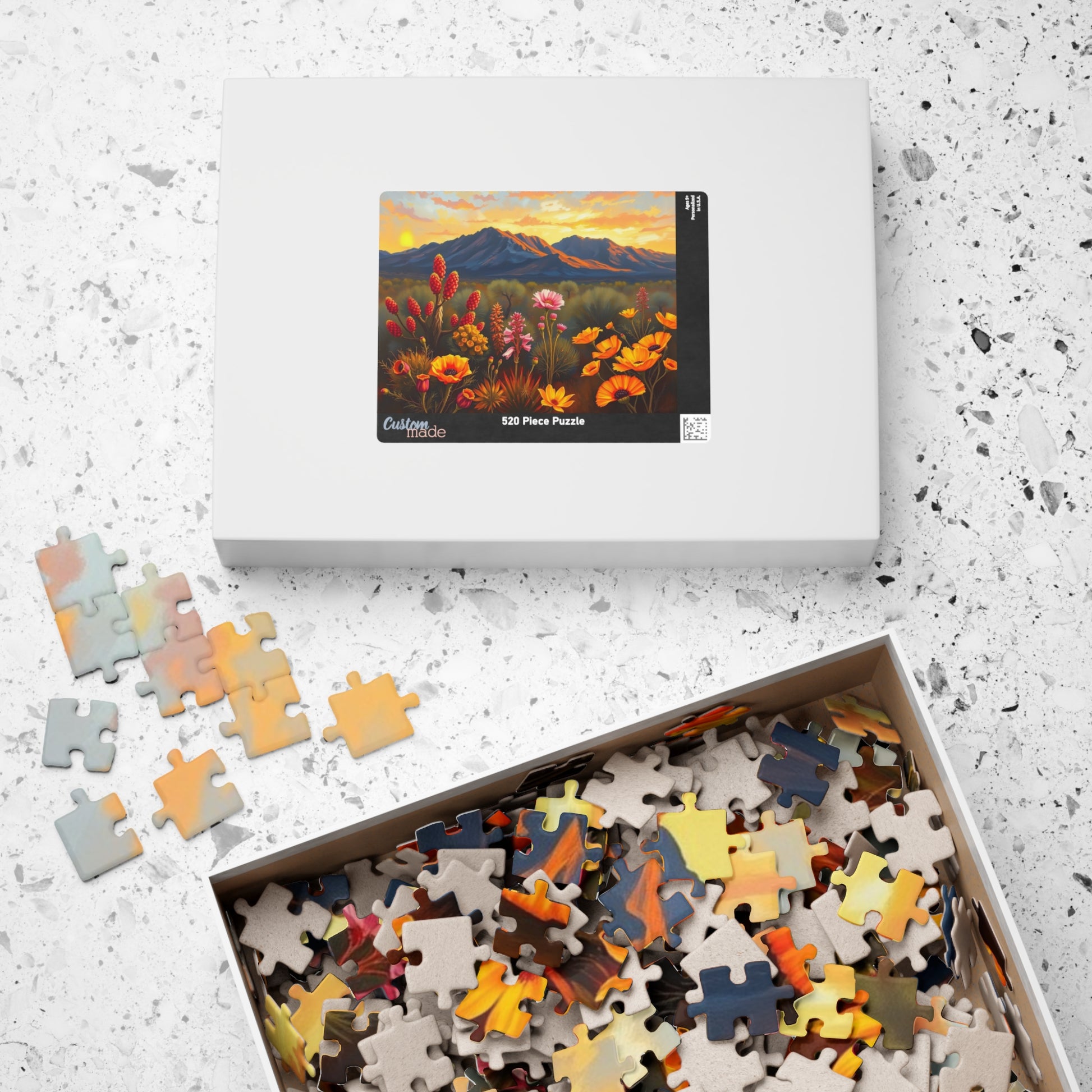 Nature Landscape Puzzle, 110-1014 Piece Mountain View Jigsaw Game, Mindfulness Activity, Gift for Nature Lover, Family Game Night Indoor Fun Puzzle The Puzzle Chest