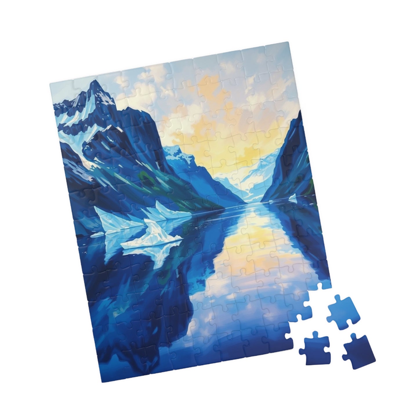 Scenic Landscape Puzzle | Serenity Vibes | 110, 252, 520, 1014-piece | Mindfulness Activity, Gift for Nature Lovers, Family Game, Home Puzzle The Puzzle Chest