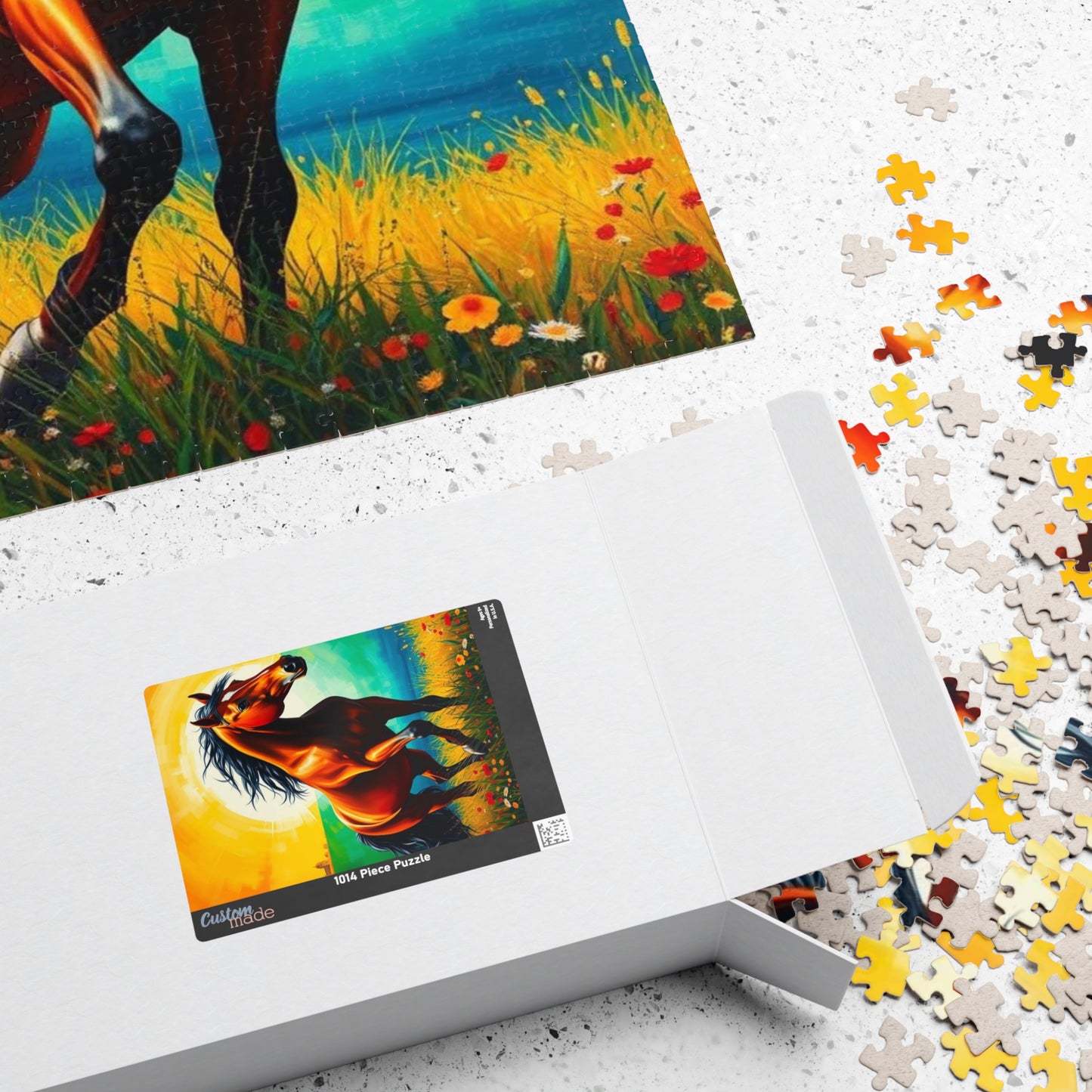 Majestic Horse Puzzle - 110 to 1014-piece Nature Theme Adult Jigsaw Game, Perfect Gift for Animal Lover Equestrian, Indoor Family Activity Puzzle The Puzzle Chest