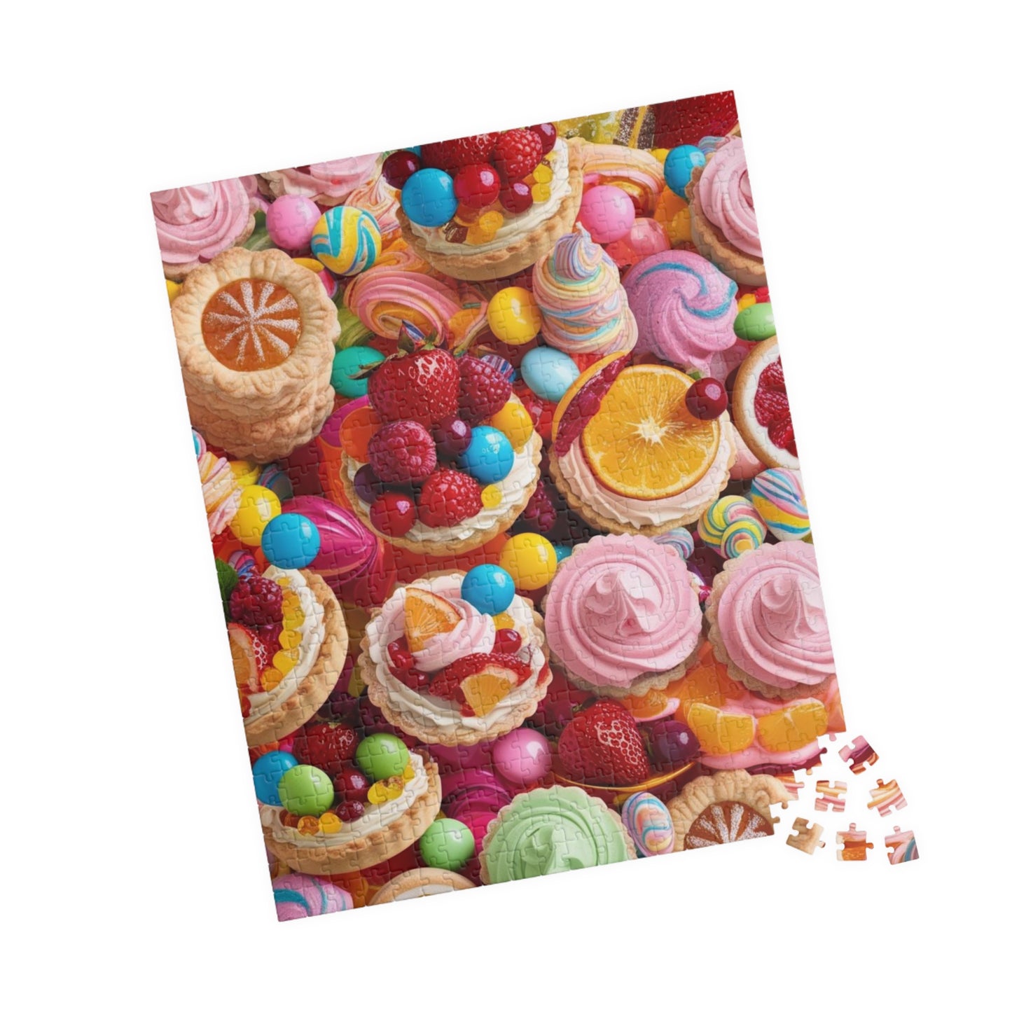 Sweet Treats Collage Puzzle, Perfect for Family or Solo Fun, Birthday Gifts, Rainy Day Entertainment, Holiday Gatherings Puzzle The Puzzle Chest