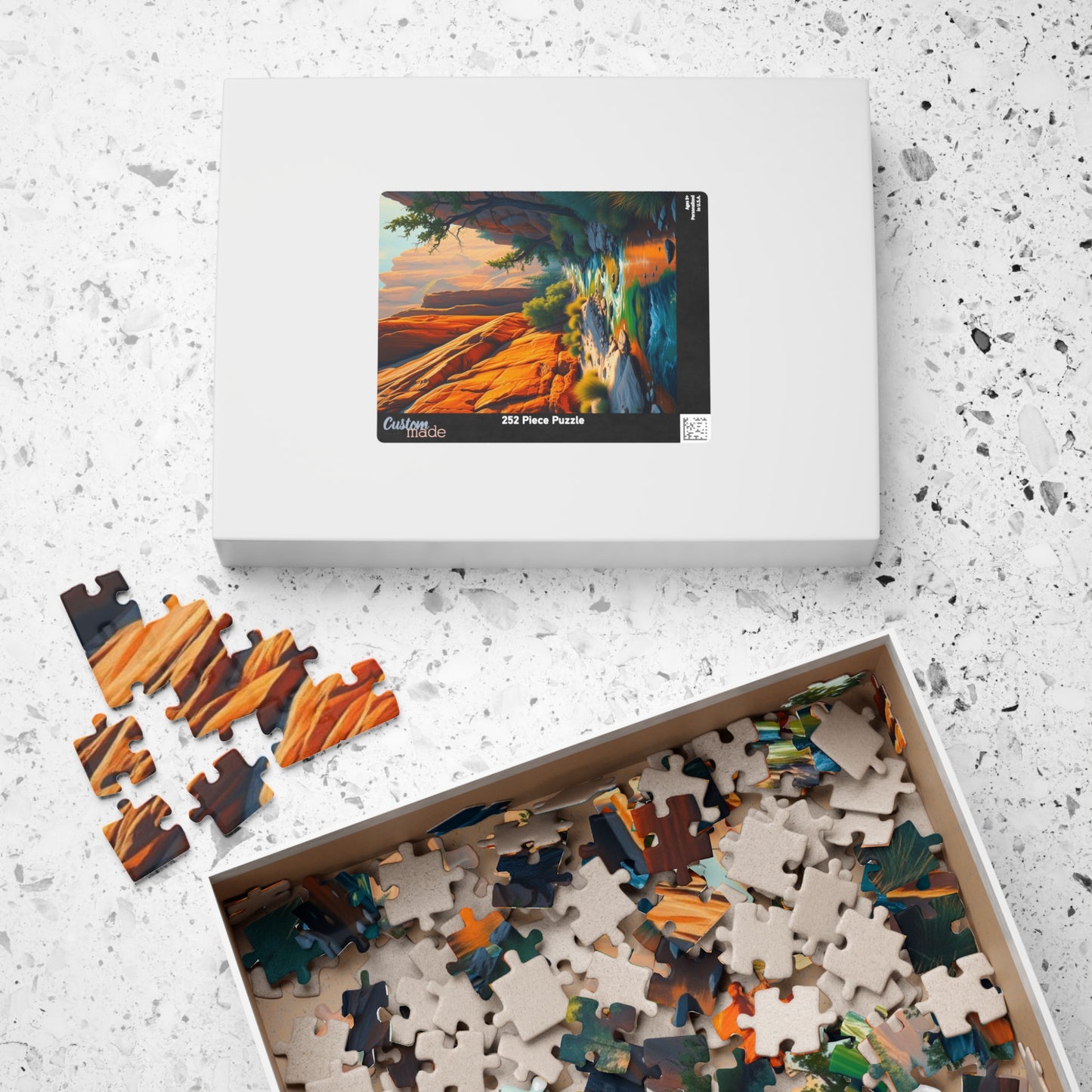 Scenic River Puzzle, 110-1014 Piece Jigsaw Game for Adults, Nature Lovers Gift, Family Game Night, Relaxing Art Decor Puzzle The Puzzle Chest
