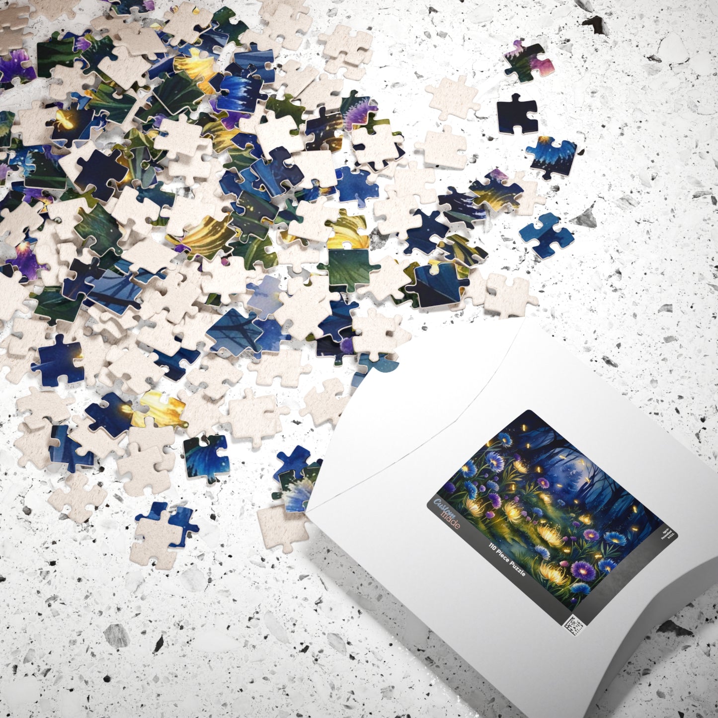 Enchanting Floral Jigsaw Puzzle, Perfect for Nature Lovers, Family Game Night, Gifts, Quiet Home Entertainment, Cozy Evenings Puzzle The Puzzle Chest