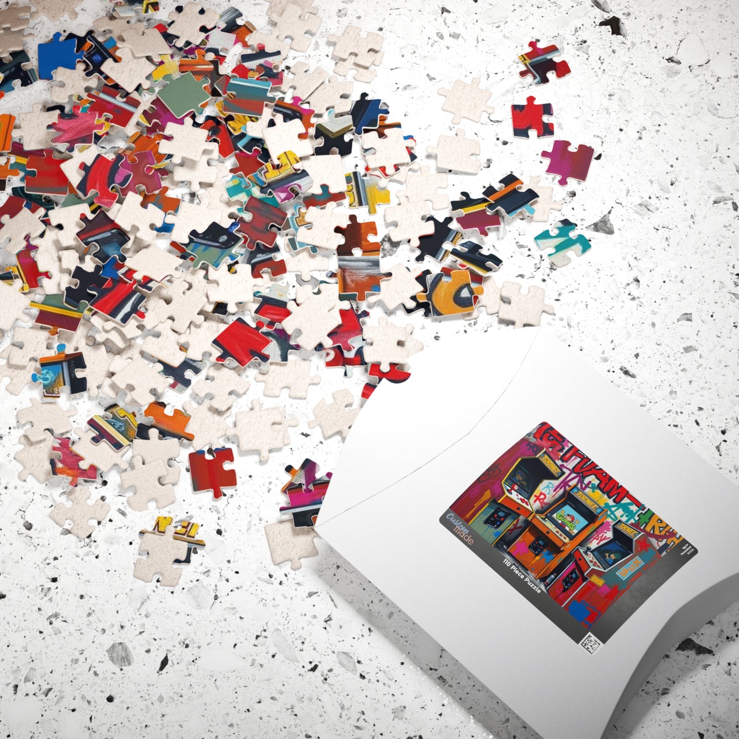 Arcade Nostalgia Puzzle - Pop Art Puzzle for Adults, Retro Gaming, Ideal for Game Lovers, Family Fun, Birthday Gifts, Home Entertainment Puzzle The Puzzle Chest