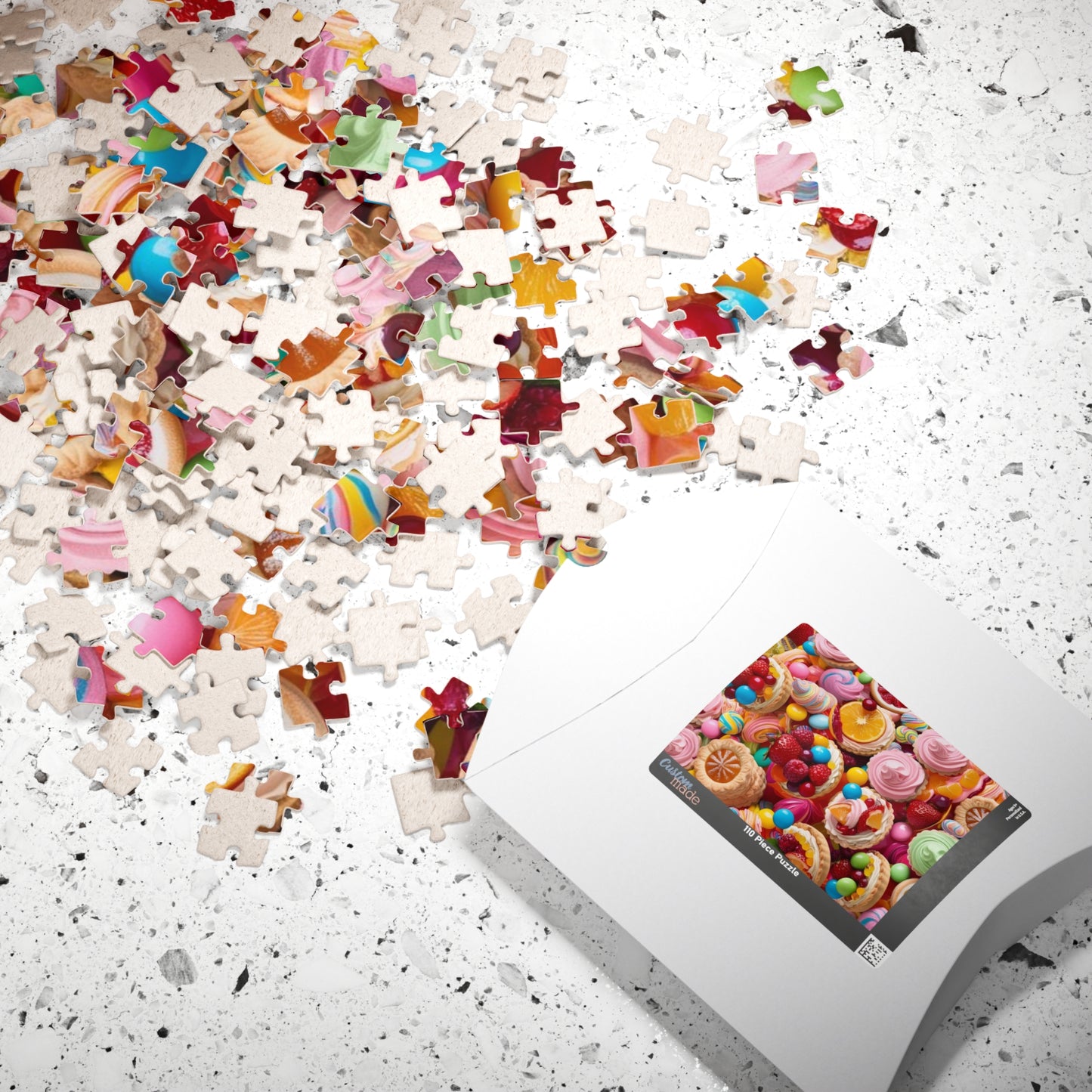 Sweet Treats Collage Puzzle, Perfect for Family or Solo Fun, Birthday Gifts, Rainy Day Entertainment, Holiday Gatherings Puzzle The Puzzle Chest