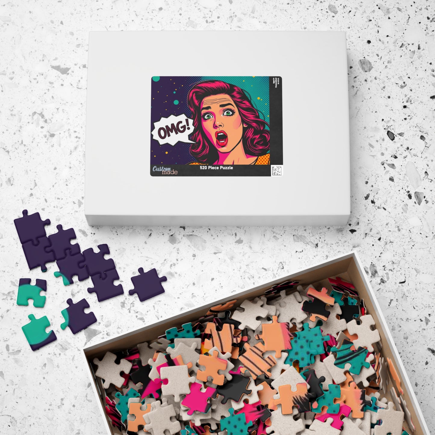 OMG! Pop Art Puzzle - Colorful 110-1014 Piece Jigsaw Fun Gift for Adult, Home Entertainment Family Bonding Game Night, Stress Relief Puzzle The Puzzle Chest