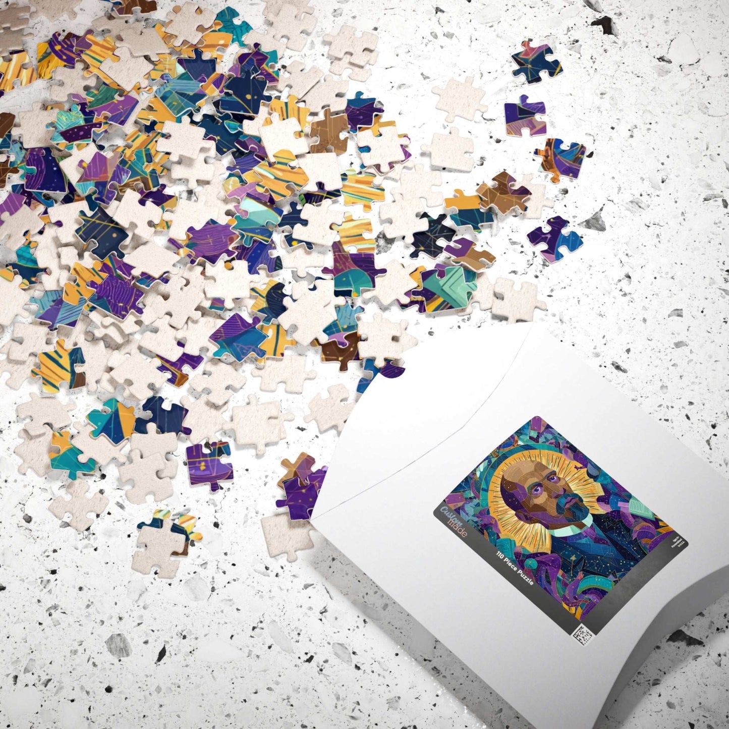 African American Scholar Jigsaw Puzzle - W E B Du Bois Portrait, Black History Month Gift, Afrocentric Educational Game Puzzle The Puzzle Chest