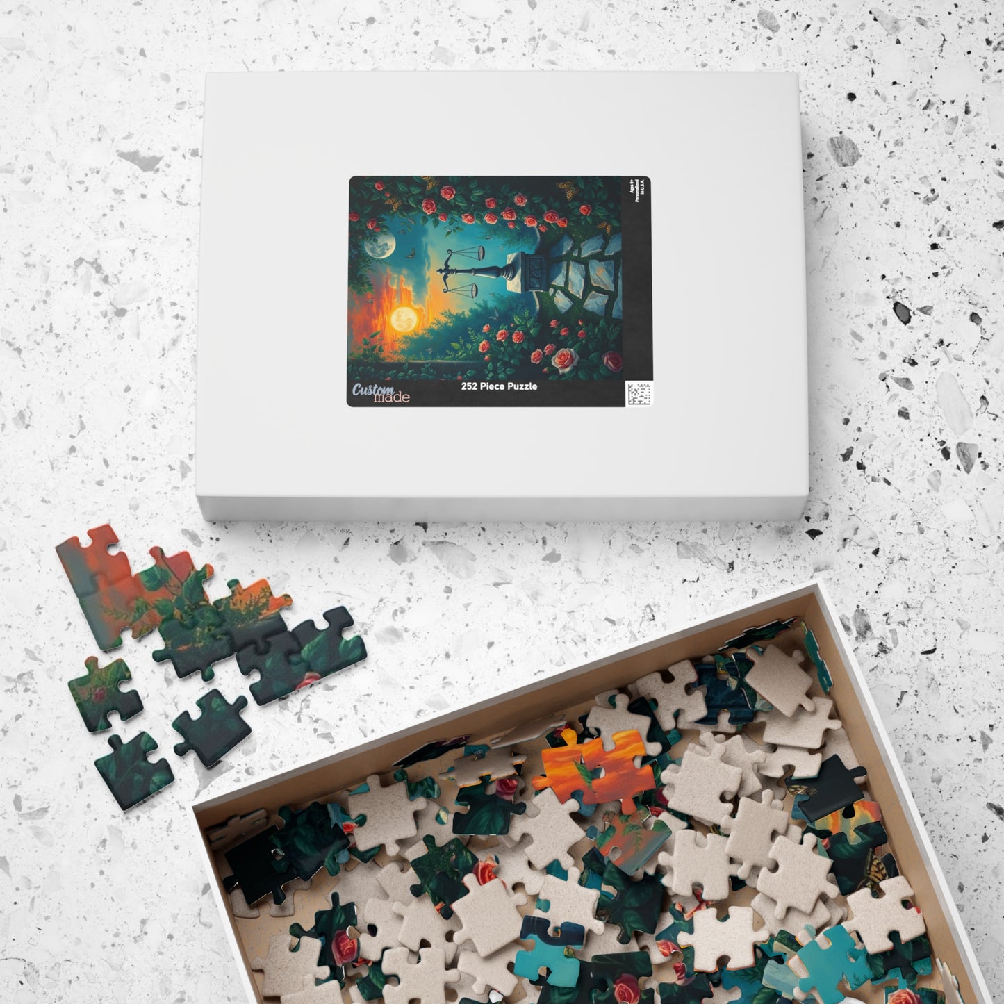 Scenic Balance Puzzle, 110 to 1014 Pieces | Perfect Gift for Puzzle Art Lover, Relaxation, Family Fun Game Night, Best Mindfulness Activity Puzzle The Puzzle Chest