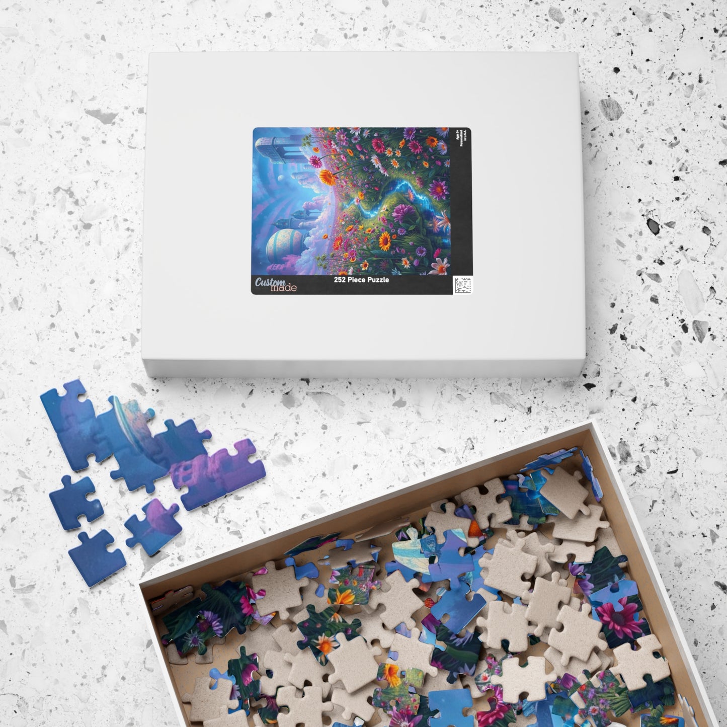 Dreamy Fantasy Landscape Puzzle - 110, 252, 520, 1014-piece, Perfect for Family Game Night, Gifts for Puzzle Lovers, Home Entertainment Puzzle The Puzzle Chest