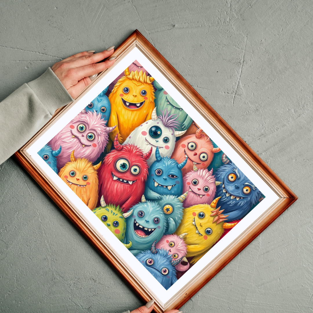 Monster Mash Halloween Puzzle, Colorful Adult Jigsaw Game, Spooky Creatures Activity, Scary Cute Halloween Gift for Friends Puzzle The Puzzle Chest