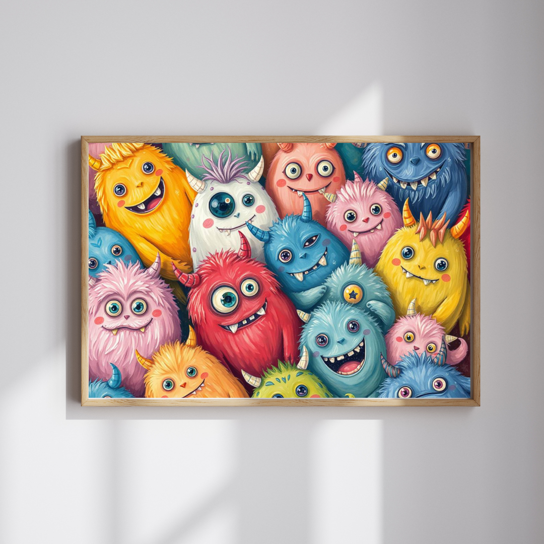 Monster Mash Halloween Puzzle, Colorful Adult Jigsaw Game, Spooky Creatures Activity, Scary Cute Halloween Gift for Friends Puzzle The Puzzle Chest