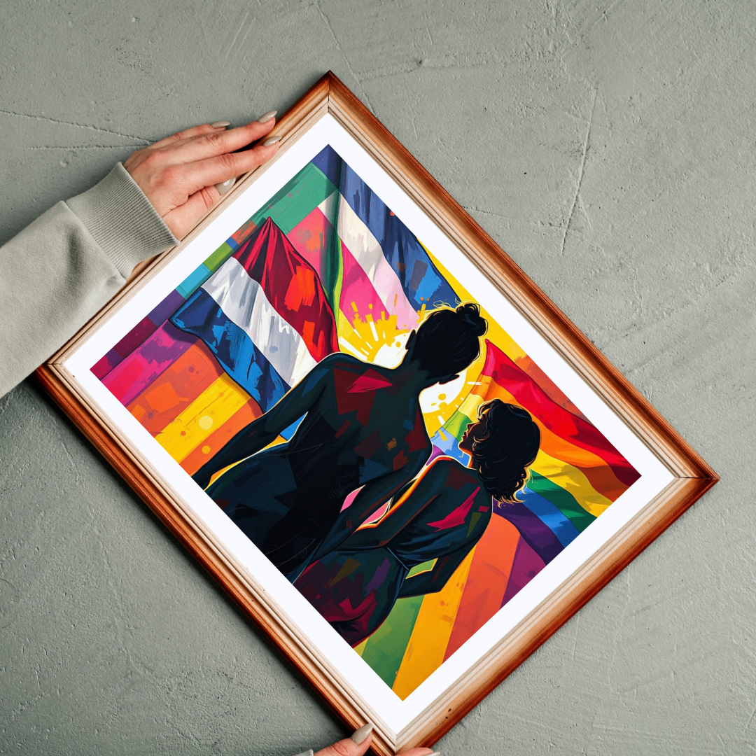 Shine Through Jigsaw Puzzle - A Puzzle of Pride, Pride Flags Puzzle, 110-1014 Piece Jigsaw for Family Fun, LGBTQ+ Gift, Group Activities Puzzle The Puzzle Chest