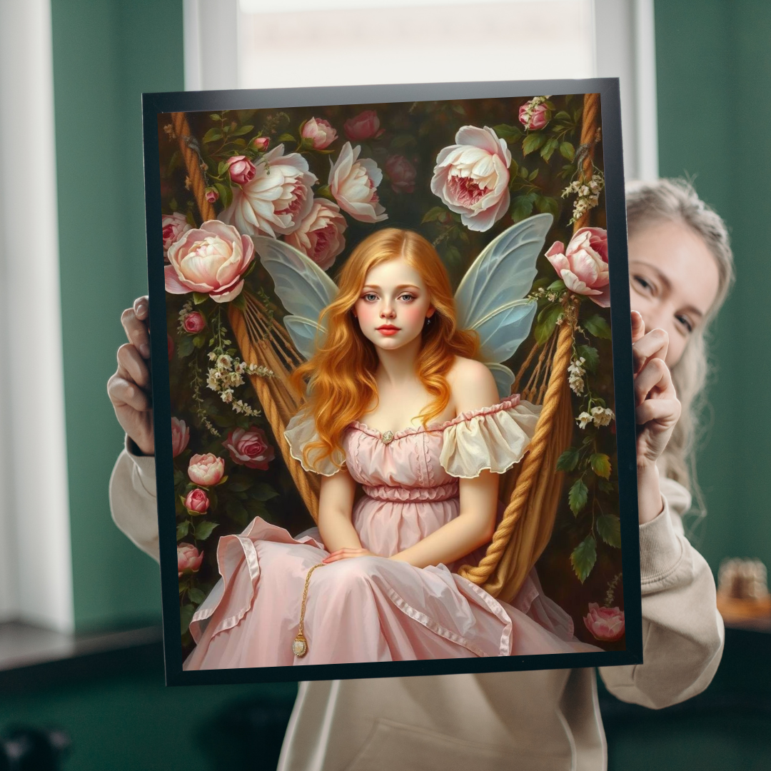 Hammock in Bloom Fairy-Themed Jigsaw Puzzle, Enchanting Artwork Game, Fantasy Gift for Puzzle Lover, Fun Family Solo Activity, Brain Teaser Puzzle The Puzzle Chest