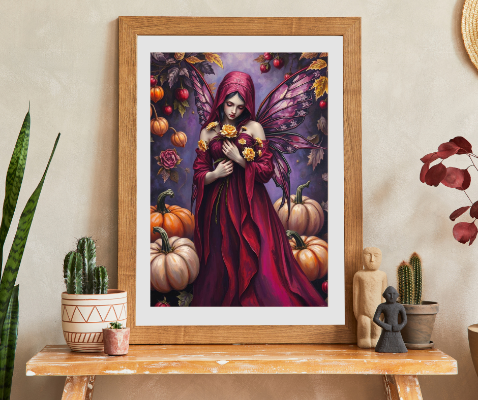 Withering Garden Fairy Jigsaw Puzzle, 110-1014 Piece Autumn Mythical Game for Family Activity, Puzzle Lover Gift, Halloween, Fantasy Art Puzzle The Puzzle Chest