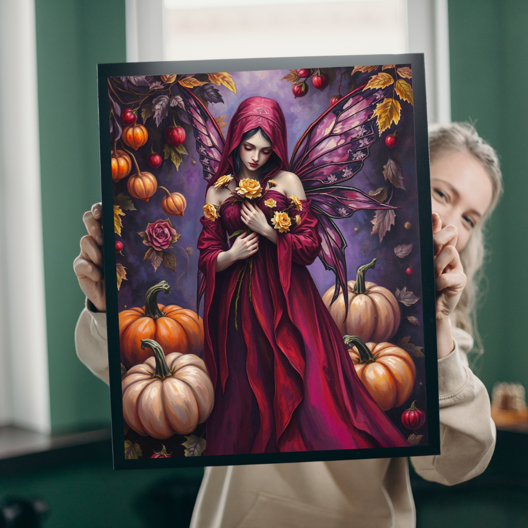 Withering Garden Fairy Jigsaw Puzzle, 110-1014 Piece Autumn Mythical Game for Family Activity, Puzzle Lover Gift, Halloween, Fantasy Art Puzzle The Puzzle Chest