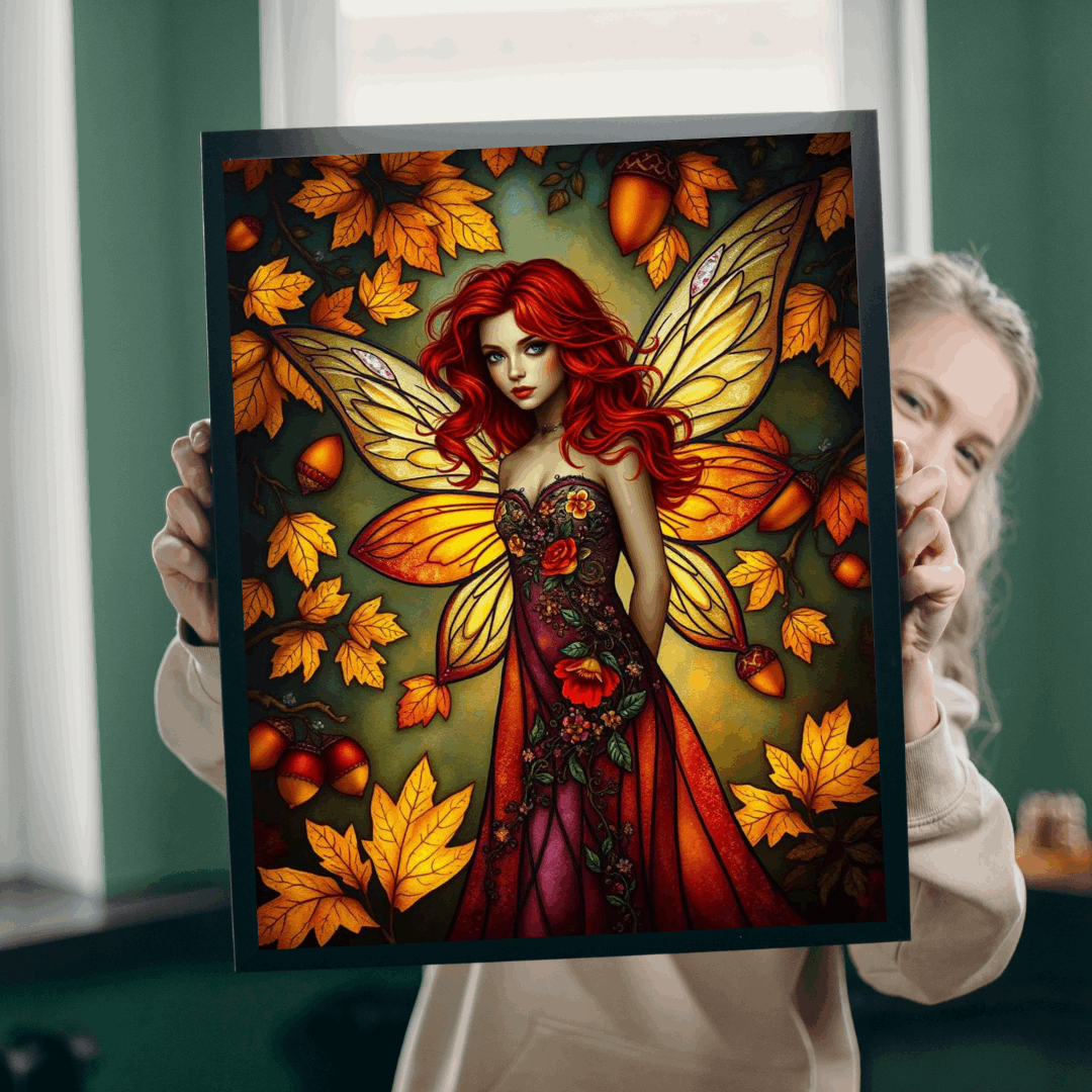 Autumn Fairy Tale Puzzle - Magical Artwork for Unique Home Decor, Gift for Puzzle Lovers, Family or Solo Activity, Brain Teaser