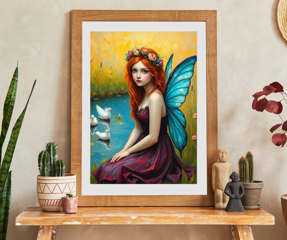 Reflective Spring Pond Fairy Jigsaw Puzzle 110-1014 Pieces, Ideal for Family Activity, Holiday Birthday Gift for Puzzle Lover, Brain Teaser