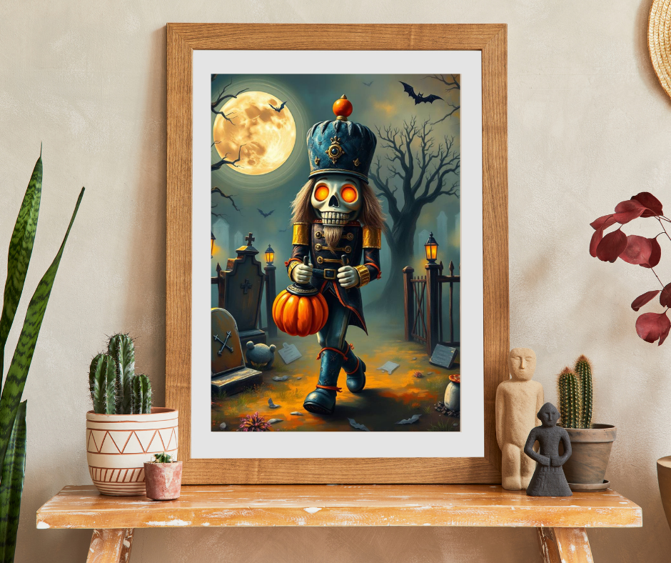 Nutcracker Midnight March - Spooky Halloween Puzzle, 110, 252, 520, 1014-piece Jigsaw Fun Family Activity, Holiday Birthday Gift for Friend