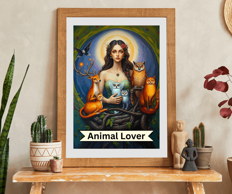 The Animal Lover Jigsaw Puzzle - Tarot Style Game for Puzzle Loving Wildlife Enthusiast Puzzle The Puzzle Chest