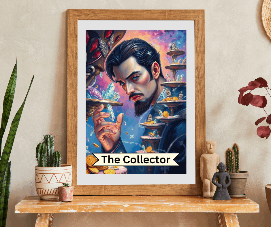 The Collector Jigsaw Puzzle - Tarot Style Game for Mystical Puzzle Lover Puzzle The Puzzle Chest
