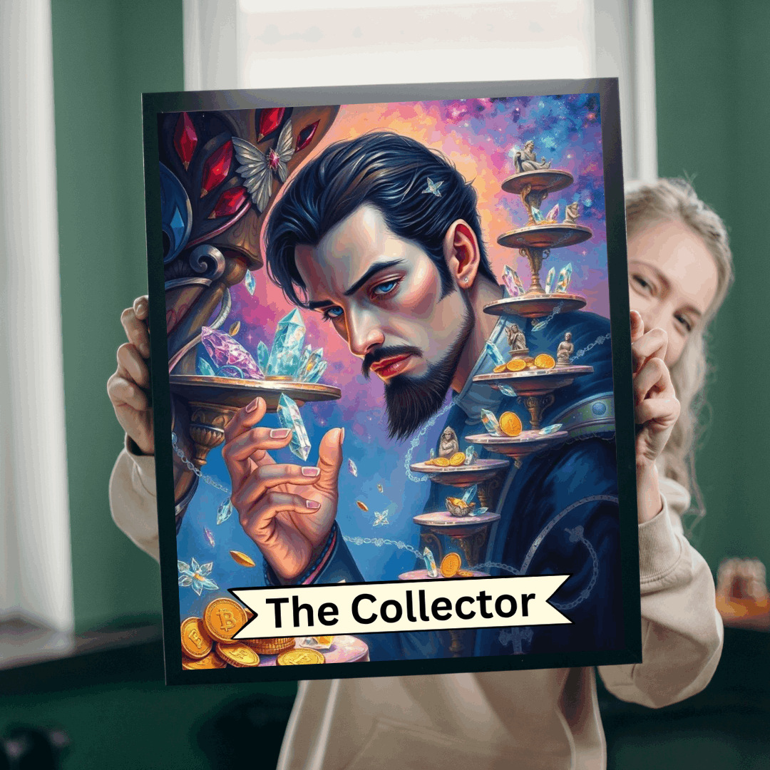 The Collector Jigsaw Puzzle - Tarot Style Game for Mystical Puzzle Lover Puzzle The Puzzle Chest
