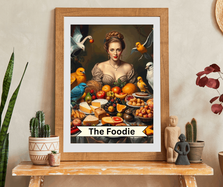 The Foodie Jigsaw Puzzle - Tarot Style Game for Food Lovers