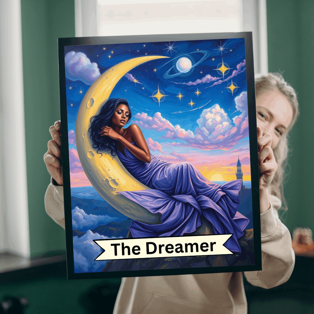 The Dreamer Jigsaw Puzzle - Tarot Style Game for Cosmic Art Lovers Puzzle The Puzzle Chest