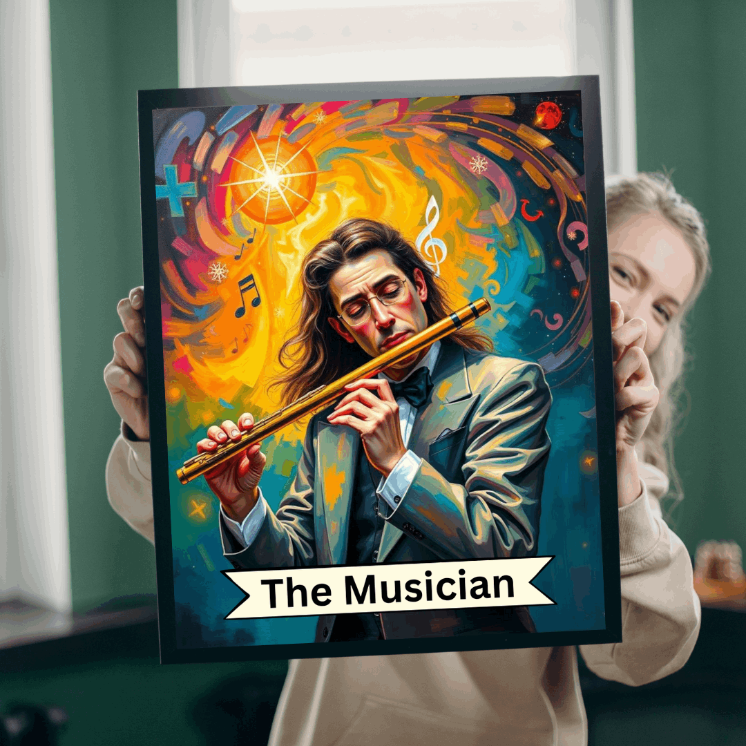 The Musician Jigsaw Puzzle - Tarot Style Game for Musicians/Music Lovers
