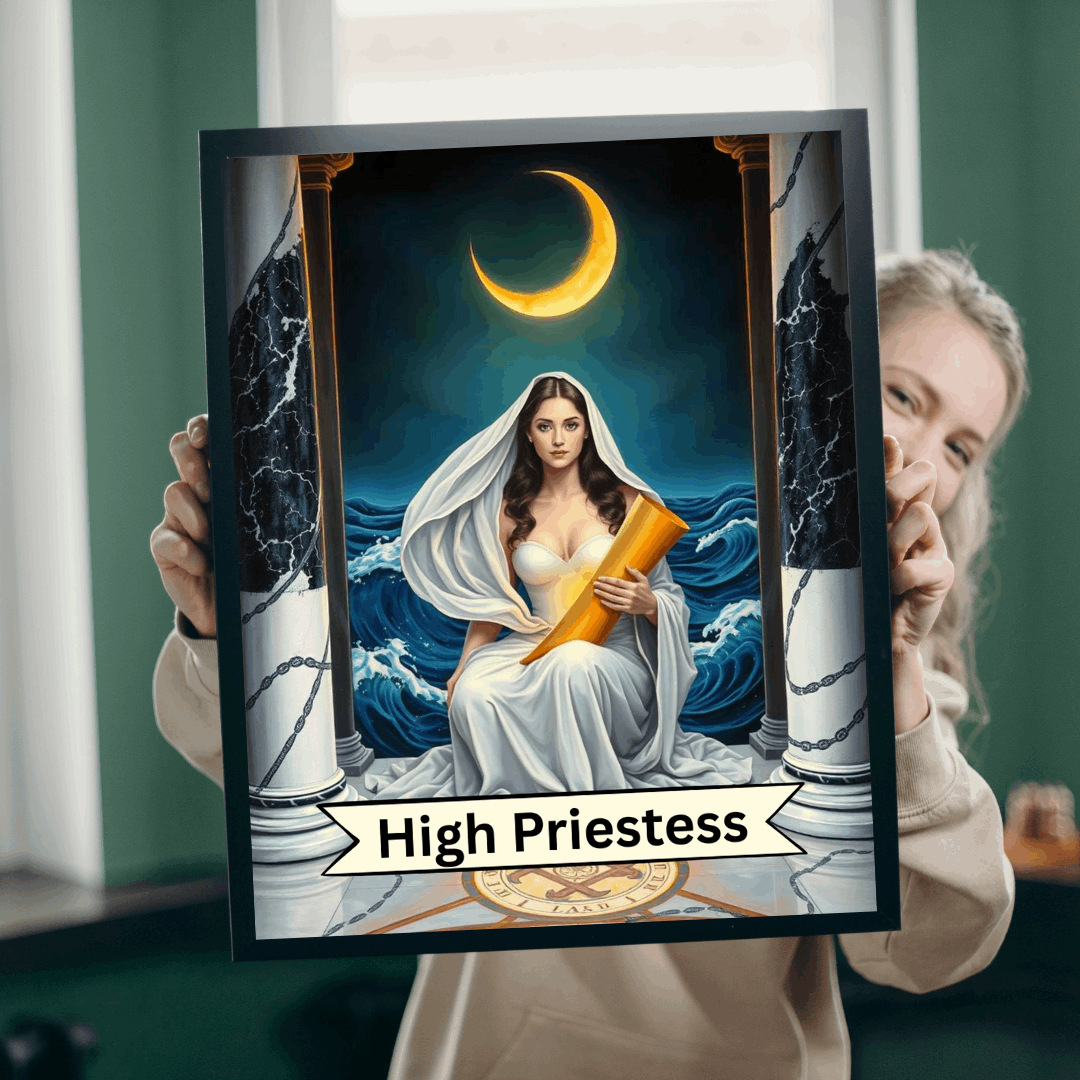 High Priestess Tarot Puzzle: Mystical Jigsaw Puzzle for Adults Puzzle The Puzzle Chest