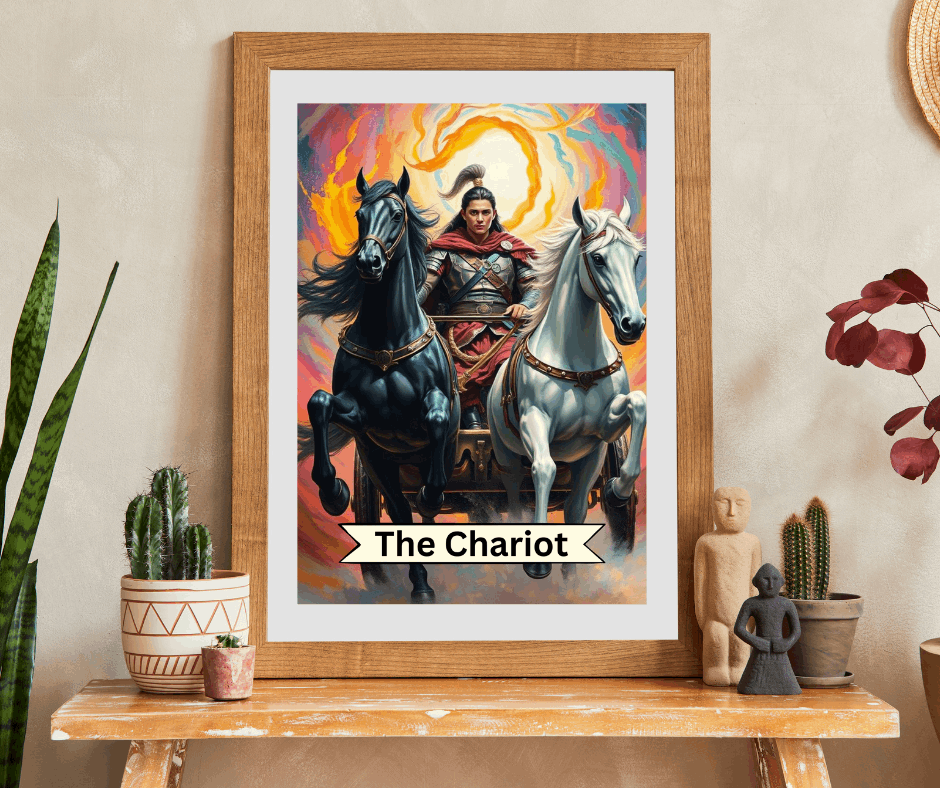 Mystical Chariot Puzzle - Tarot Card Style Jigsaw 110, 252, 520, 1014-piece, Gift, Game Night, Family Fun, Mind Teaser, Collector's Item Puzzle The Puzzle Chest