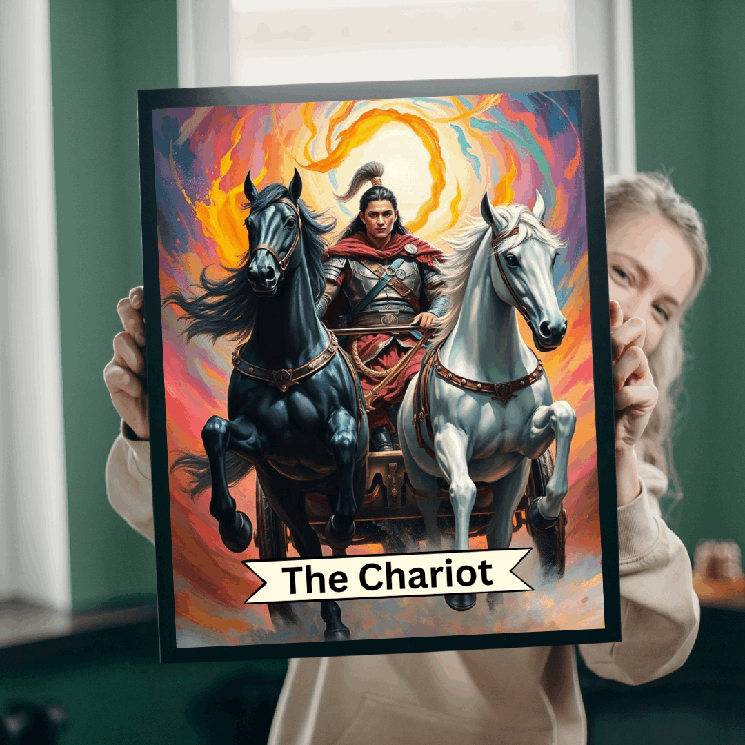 Mystical Chariot Puzzle - Tarot Card Style Jigsaw 110, 252, 520, 1014-piece, Gift, Game Night, Family Fun, Mind Teaser, Collector's Item Puzzle The Puzzle Chest