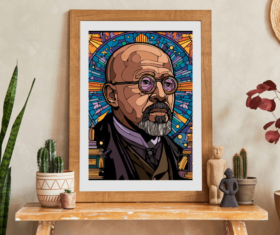 Civil Rights Activist Jigsaw Puzzle, African American History Educational Game, W E B Du Bois Portrait, Black History Puzzle The Puzzle Chest