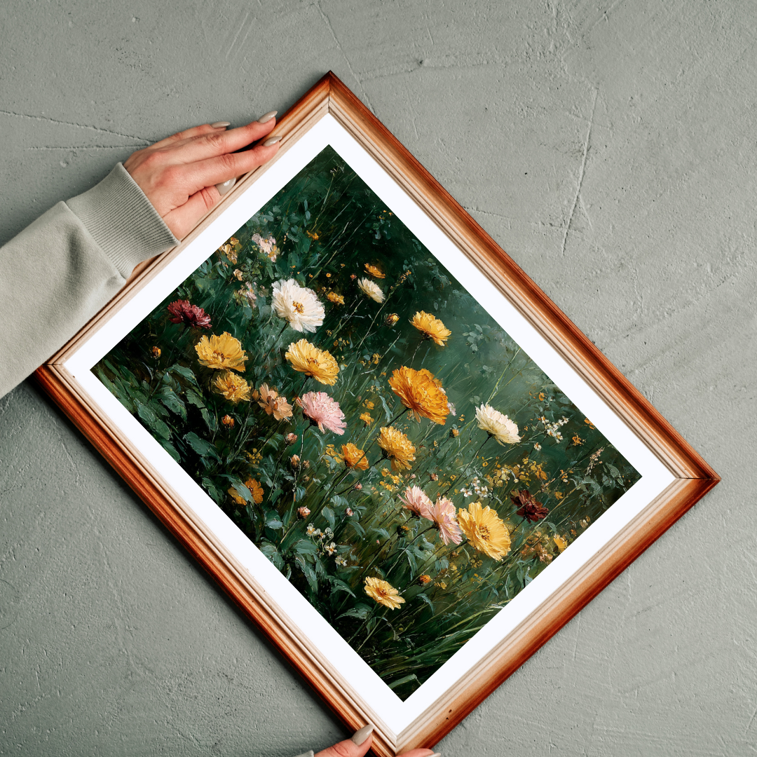 Floral Jigsaw Puzzle Game Perfect for Nature Lovers, Family Fun, Gifts, Home Decor, Brain Teaser