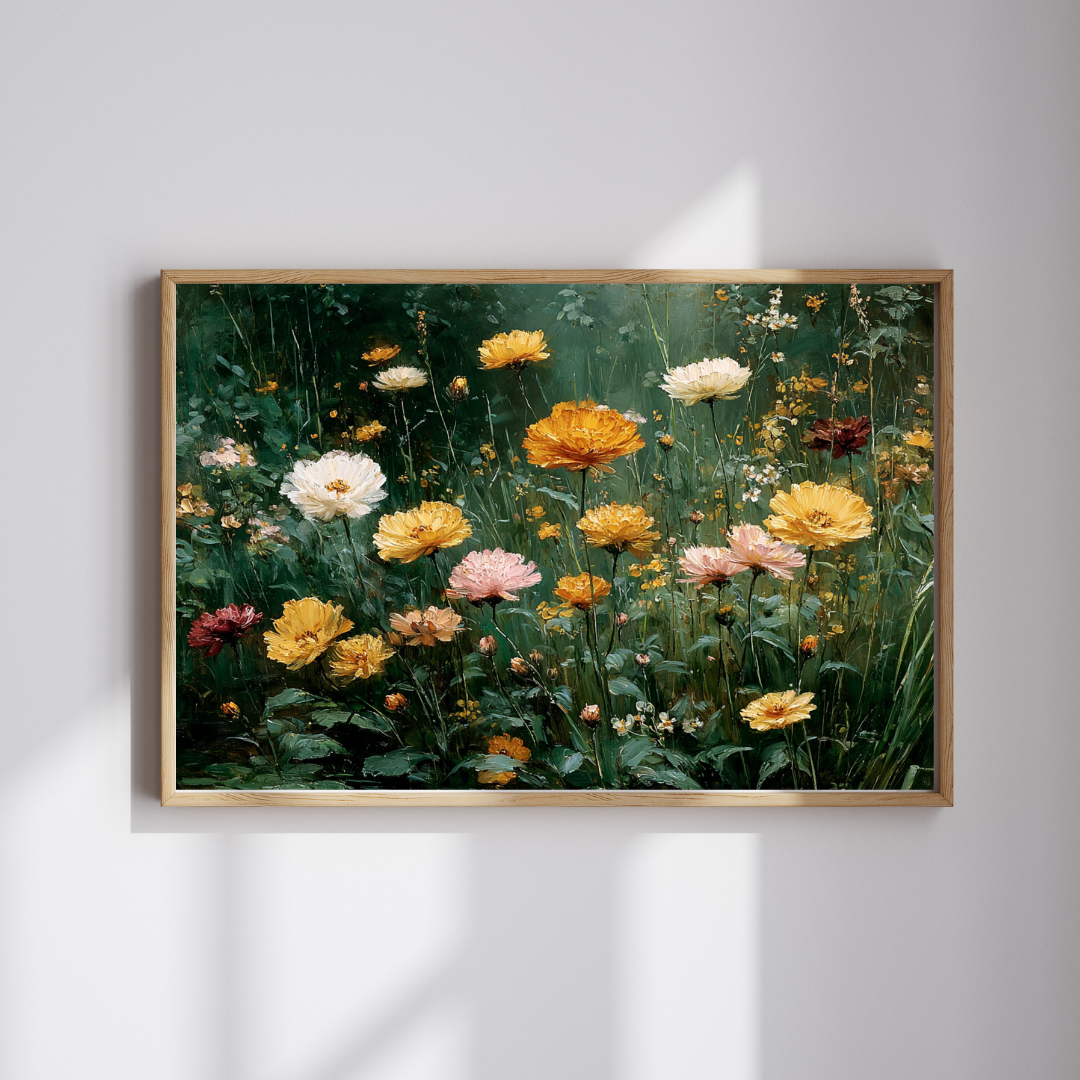 Floral Jigsaw Puzzle Game Perfect for Nature Lovers, Family Fun, Gifts, Home Decor, Brain Teaser