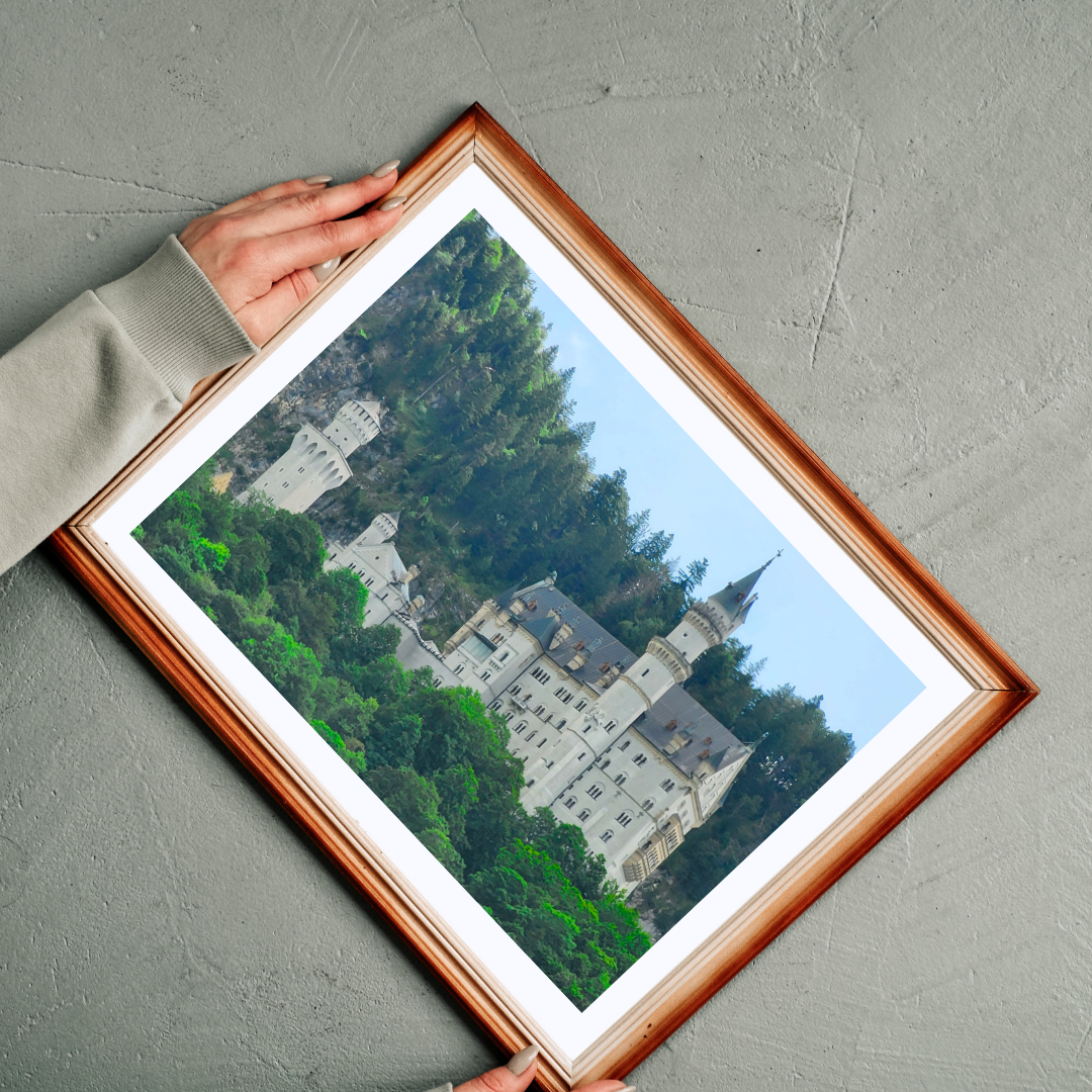 Neuschwanstein Castle Jigsaw Puzzle - Historical Landmark, Germany Bavarian Landscape Realistic Summer View, Alps German Architecture Puzzle The Puzzle Chest