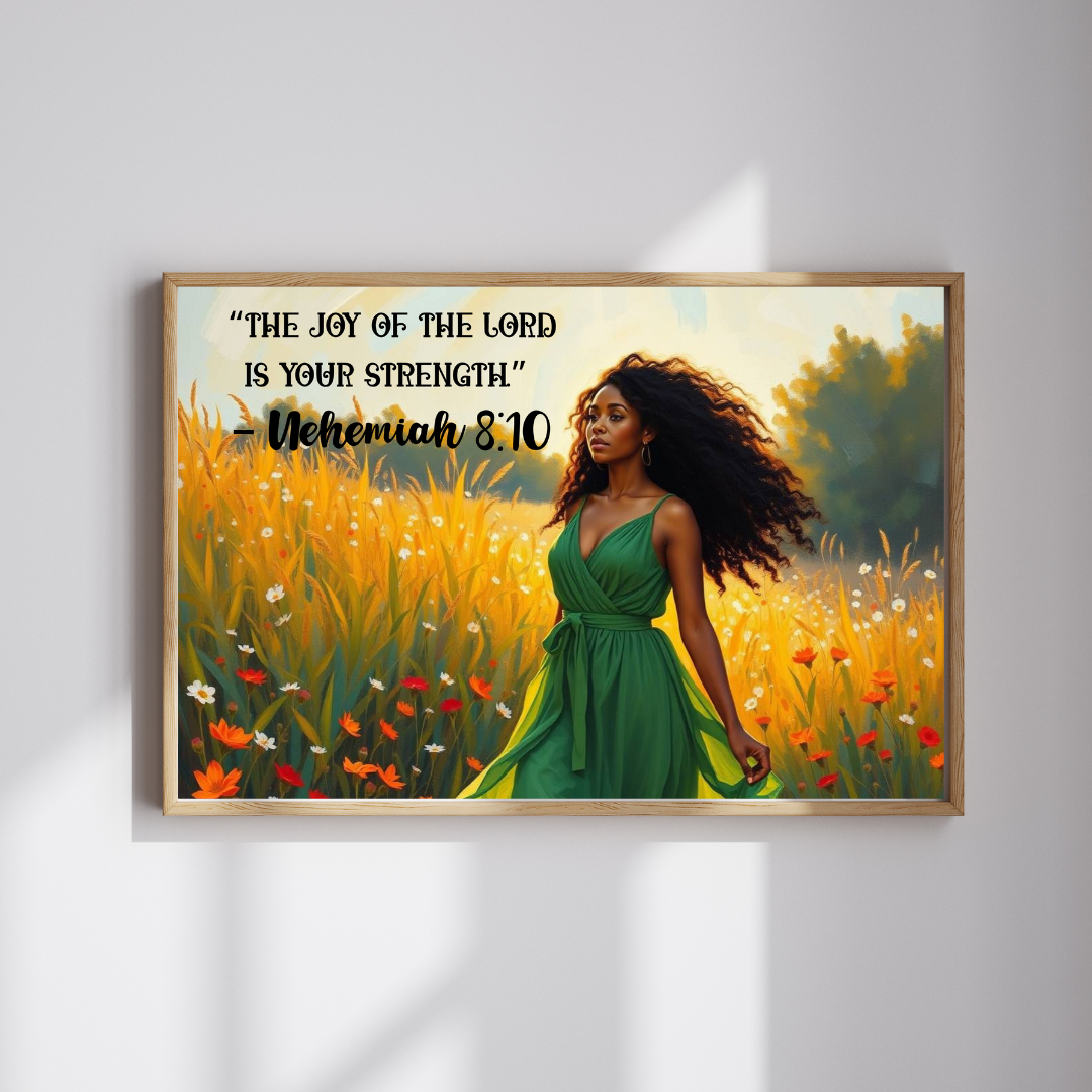 Inspirational Puzzle featuring 'The Joy of the Lord is Your Strength' - Faith Based Christian Brain Teasing Gift Puzzle The Puzzle Chest