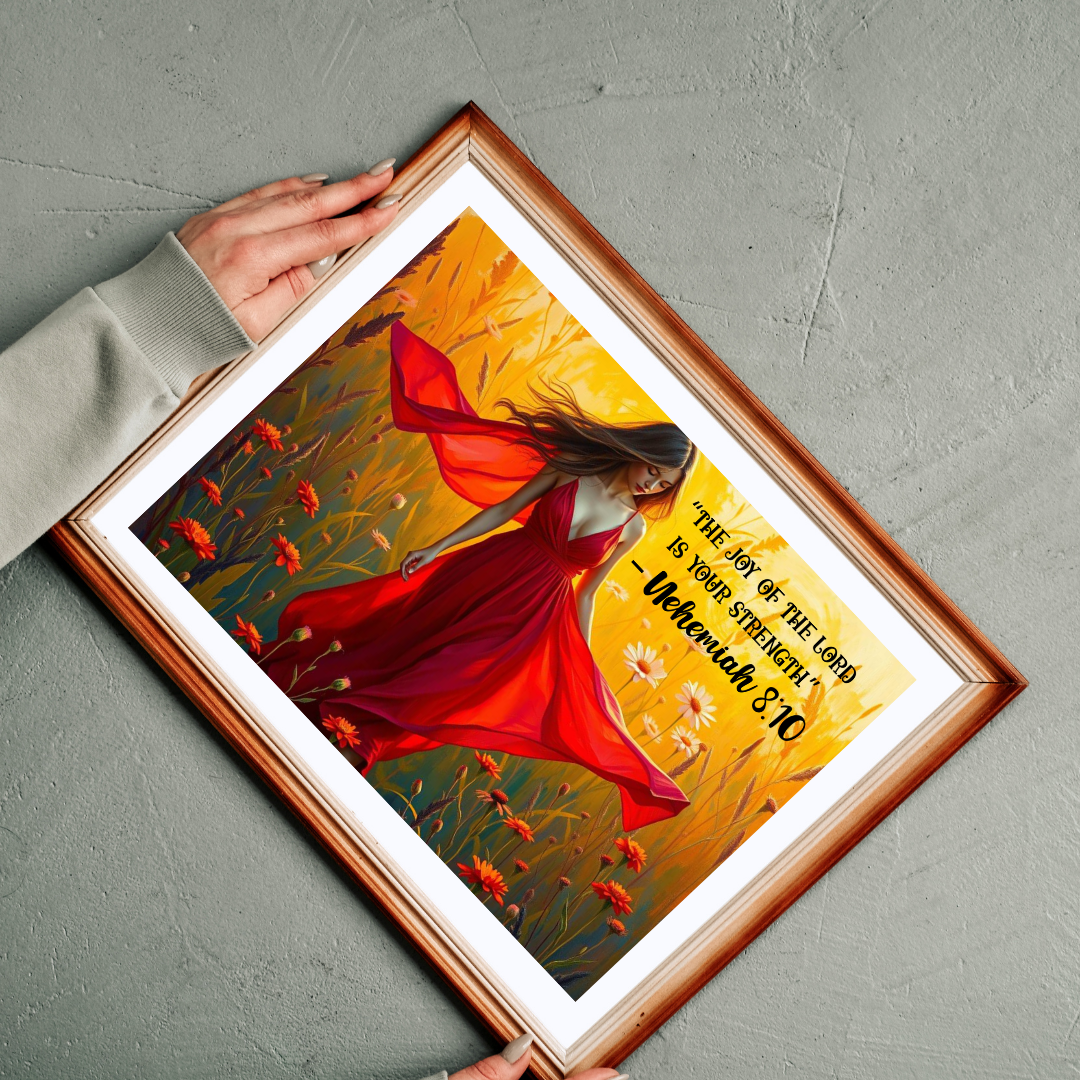 Inspirational Puzzle featuring 'The Joy of the Lord is Your Strength' - Faith Based Christian Brain Teasing Gift Puzzle The Puzzle Chest