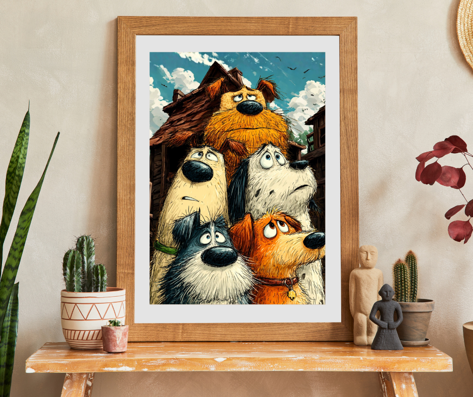 Dog Lovers Puzzle - Animal Themed Jigsaw, Dog Art Game for Fun Family Activity, Gifts, Puzzle for Kids and Adults Puzzle The Puzzle Chest