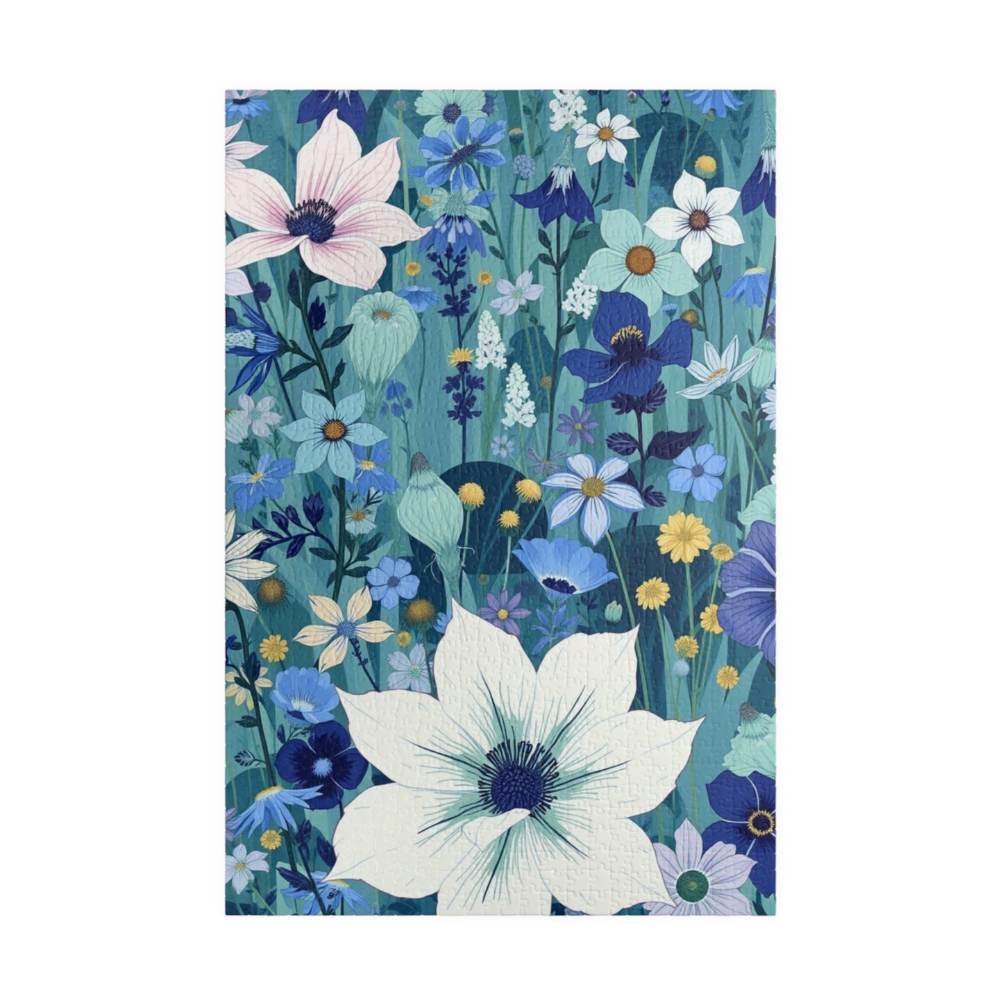 Floral Puzzle - Nature-Inspired Jigsaw Game, Gift for Nature Lovers, Eco-Friendly Solo Fun or Family Entertainment 1014 pcs (Vertical) Puzzle The Puzzle Chest
