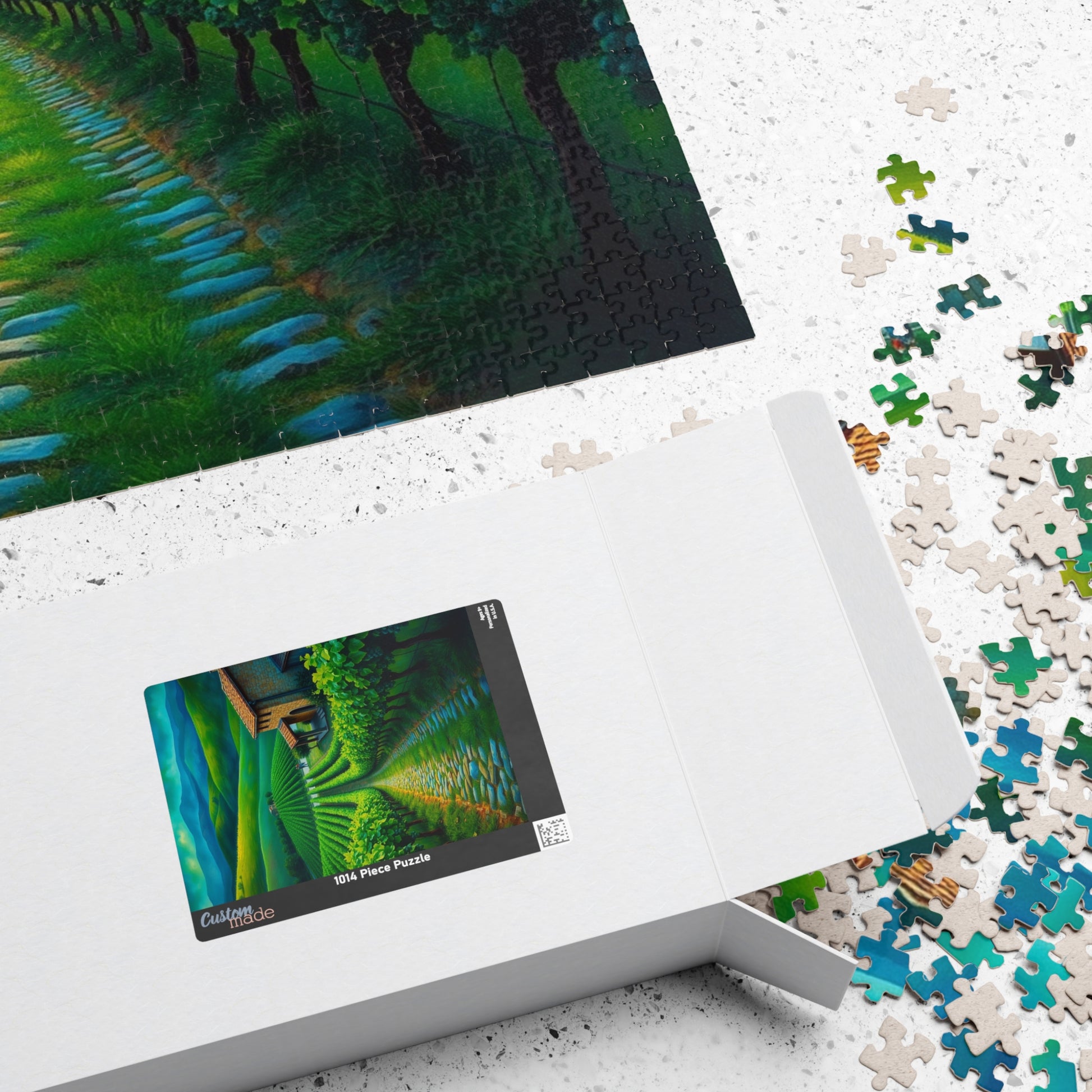 Scenic Vineyard Puzzle - 110 to 1014 Pieces, Perfect Gift for Wine Lovers, Family Game Night, Relaxation, Home Decor Puzzle The Puzzle Chest