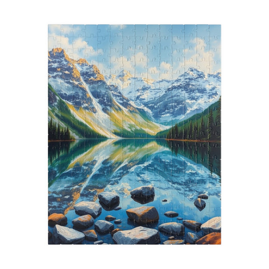 Stunning Nature Landscape Puzzle - 110, 252, 520, 1014-piece Jigsaw for Nature Lovers, Gift for Holidays, Family Fun, Home Decor 252 pcs (Vertical) Puzzle The Puzzle Chest