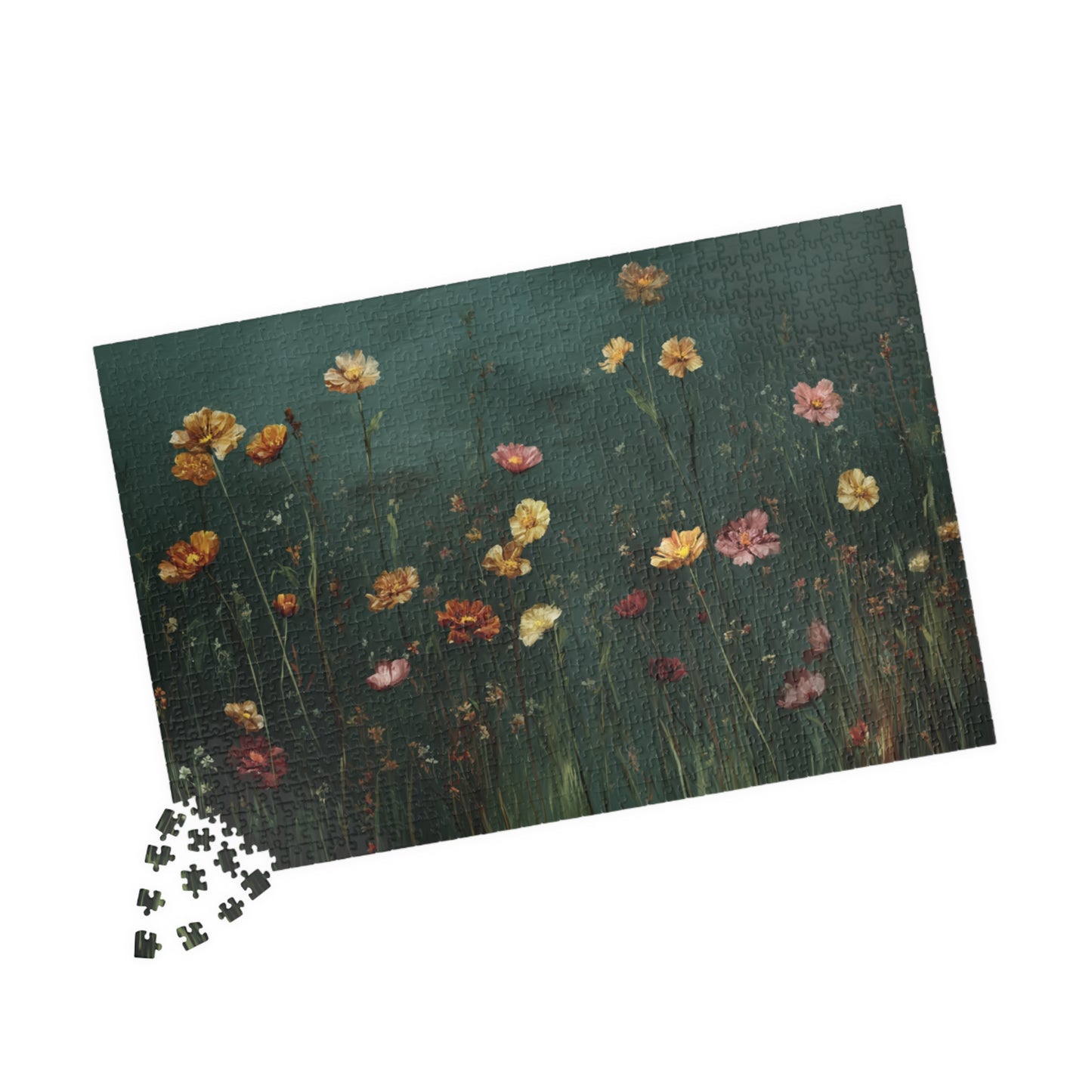 Floral Puzzle - Nature-Inspired Flower Jigsaw Game for Adults, Botanical Art